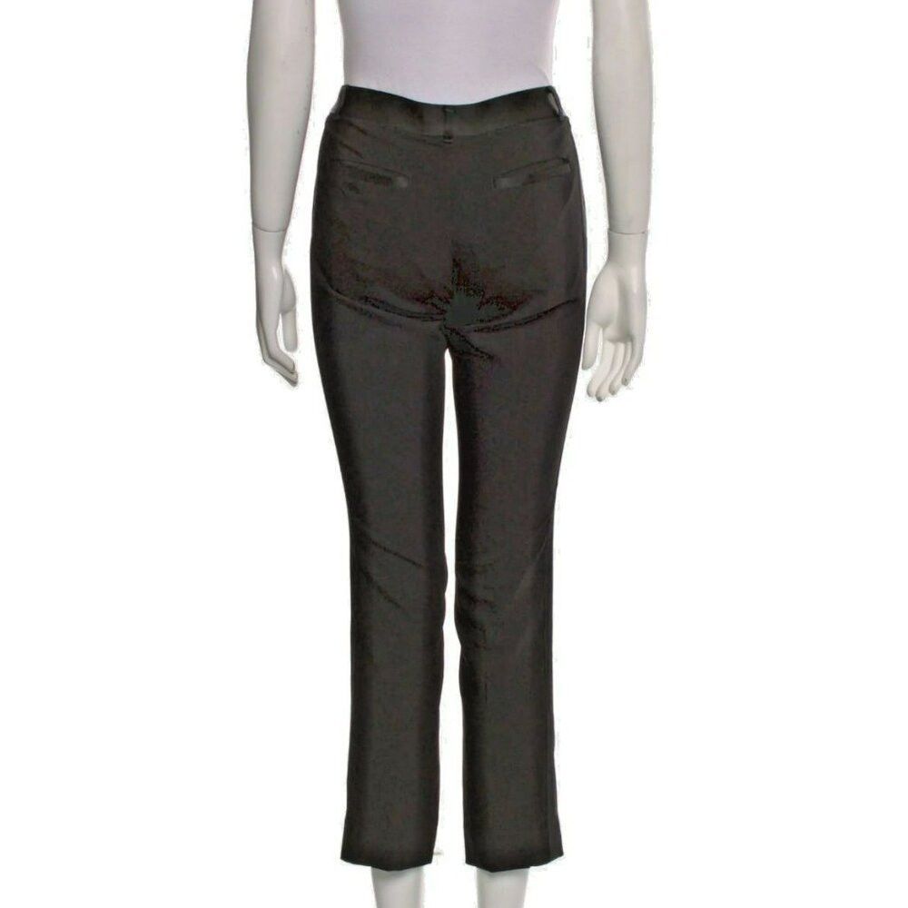 Dolce & Gabbana Dolce & Gabbana Pants US2-4|IT38 Black Tuxedo Wool Blend St Size 27" / US 4 / IT 40 - 7 Thumbnail