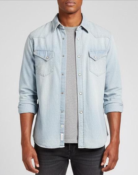 Japanese Brand Vintage The Golden State Denim Jacket Size US L / EU 52-54 / 3 - 1 Thumbnail