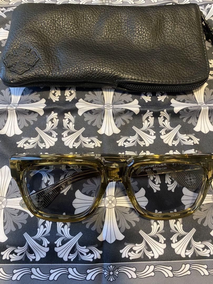 image of Chrome Hearts Box Officer in Army Green, Men's