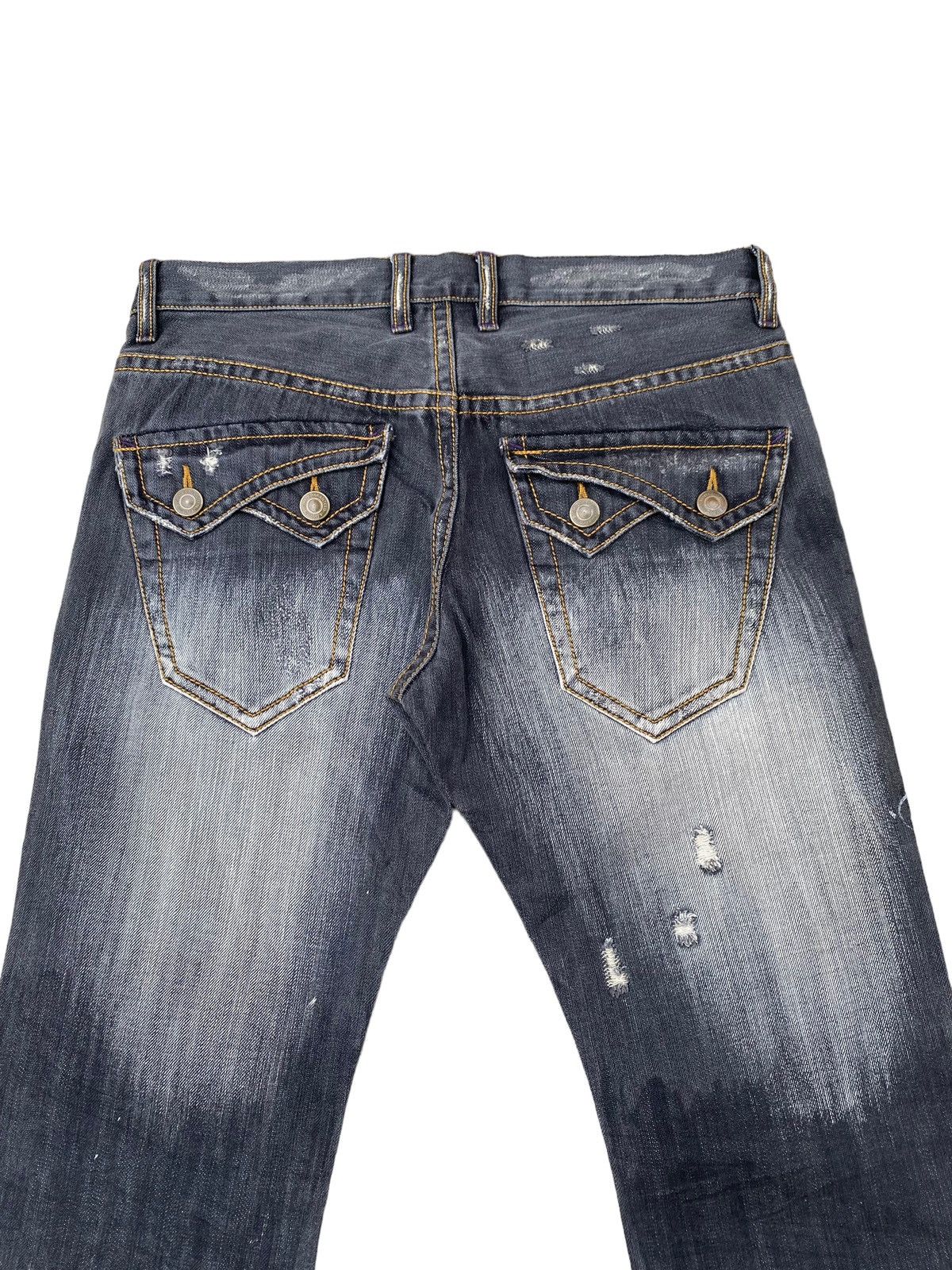 If Six Was Nine Vintage Rattle Trap Flare Pant Size US 32 / EU 48 - 4 Thumbnail