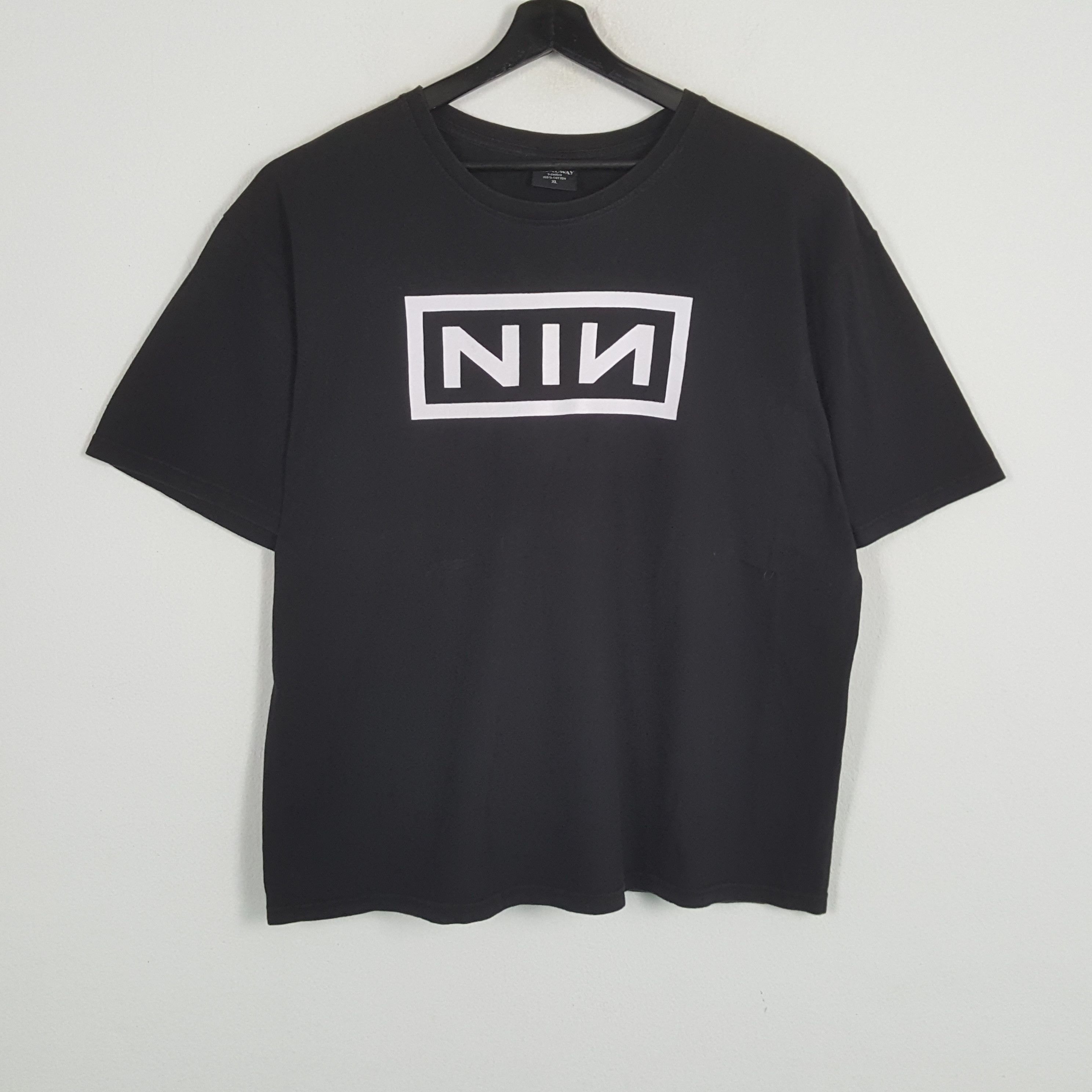 Band Tees × Vintage NINE INCH NAILS Rock Band Music Tshirt Size US XXL / EU 58 / 5 - 1 Thumbnail