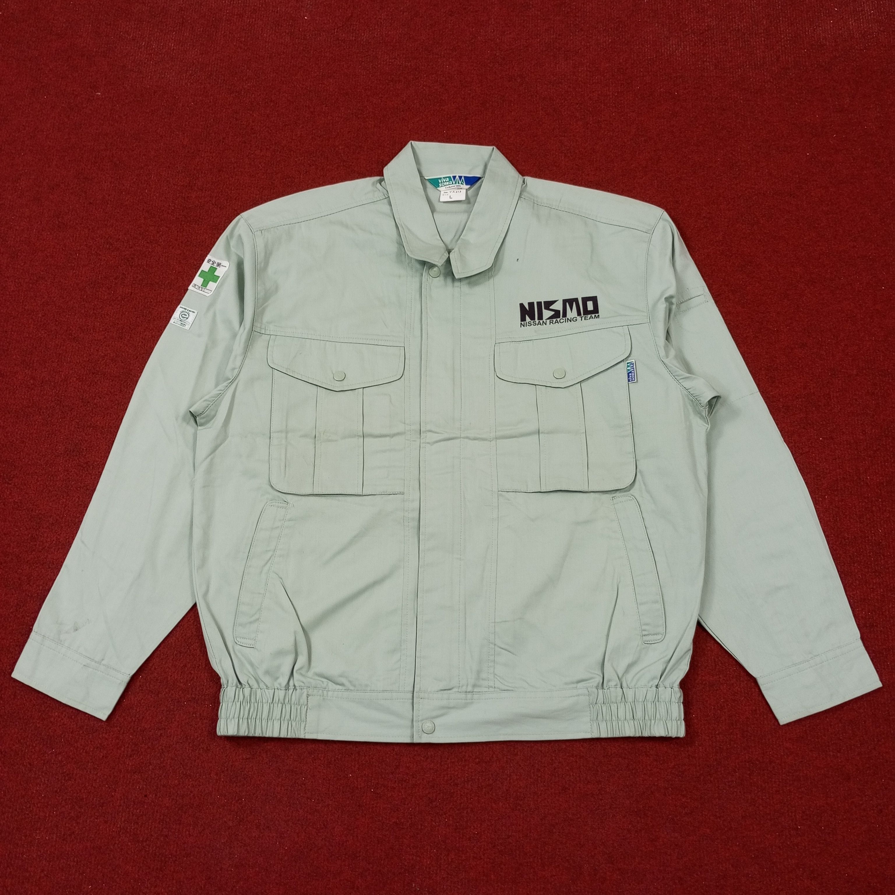 Japanese Brand × Vintage Nismo Nissan Racing Team Motorsports Custom Art Jacket Size US M / EU 48-50 / 2 - 3 Thumbnail