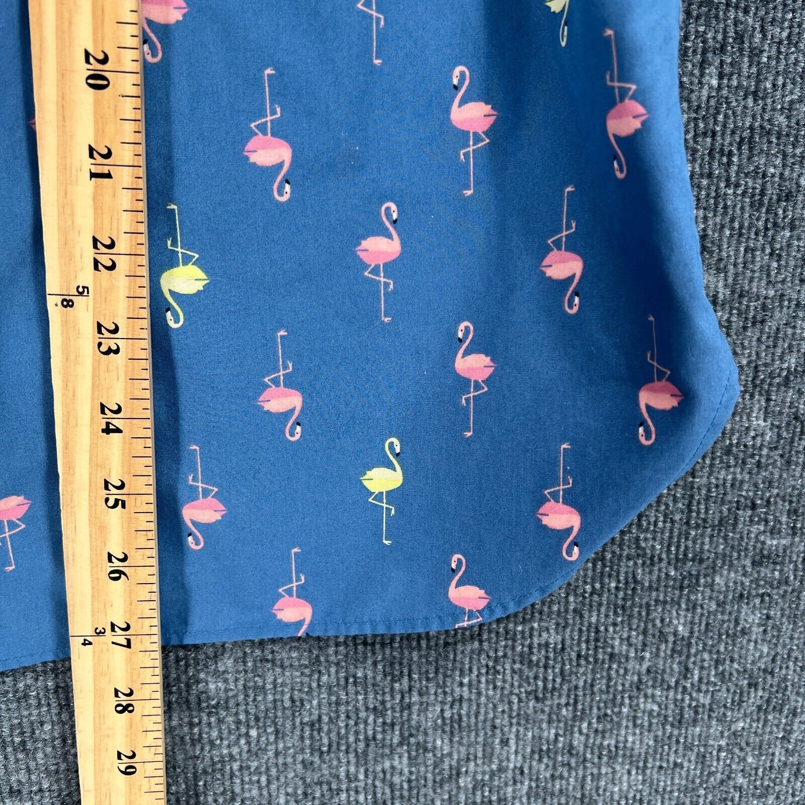 Lands' End Lands End No Iron Supima Short Sleeve Shirt Flamingo Size 14 Size XL / US 12-14 / IT 48-50 - 11 Thumbnail