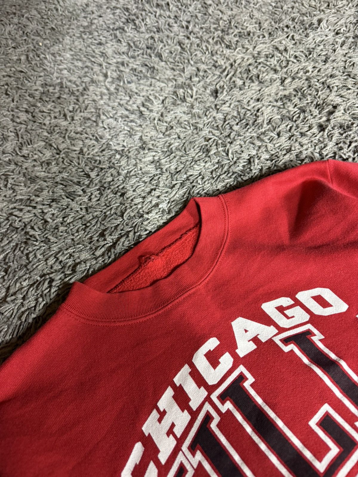Logo 7 Chicago Bulls Vintage Logo 7 Licensed 1990Crewneck Size US S / EU 44-46 / 1 - 5 Thumbnail