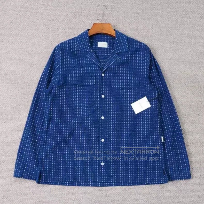 Aime Leon Dore Aime Leon Dore Casual Cuban Collar Long Sleeve Shirt Size US S / EU 44-46 / 1 - 8 Thumbnail