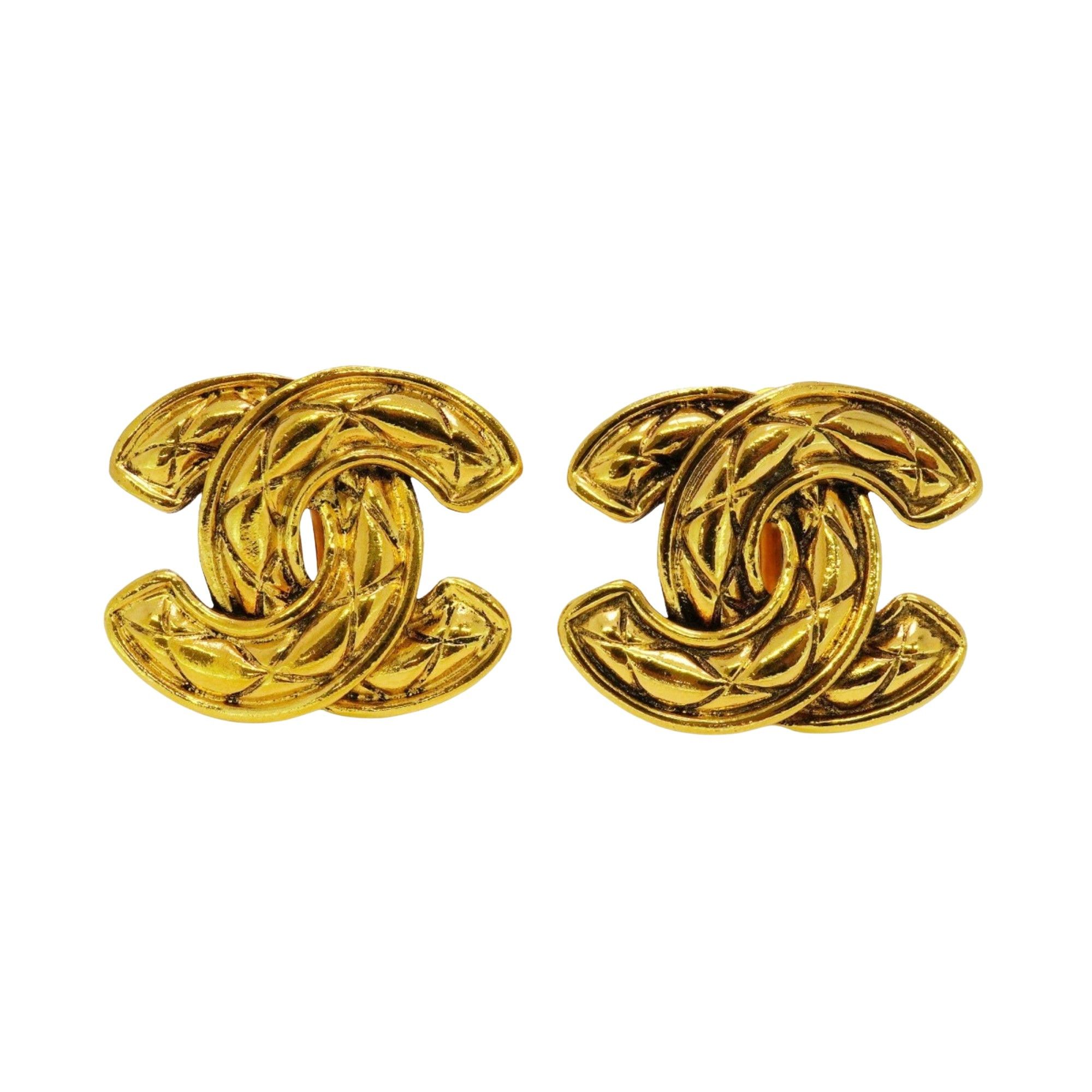Chanel Chanel Coco Mark earring Size ONE SIZE - 1 Thumbnail
