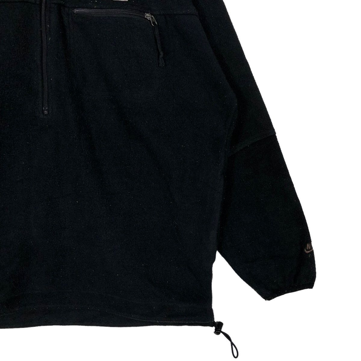Nike ACG 🔥Iconic Black Vintage Fleece Pull Over Jacket Nike ACG Size US L / EU 52-54 / 3 - 6 Thumbnail