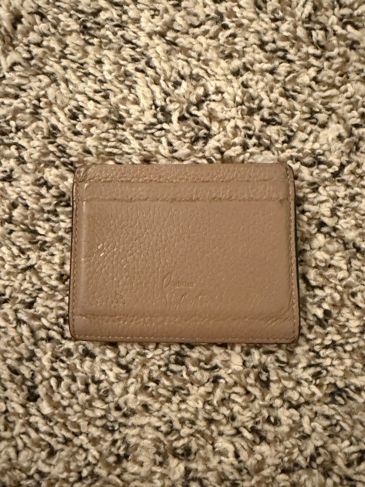Christian Louboutin Christian Louboutin Card Wallet ‘Brown’ Size ONE SIZE - 5 Thumbnail