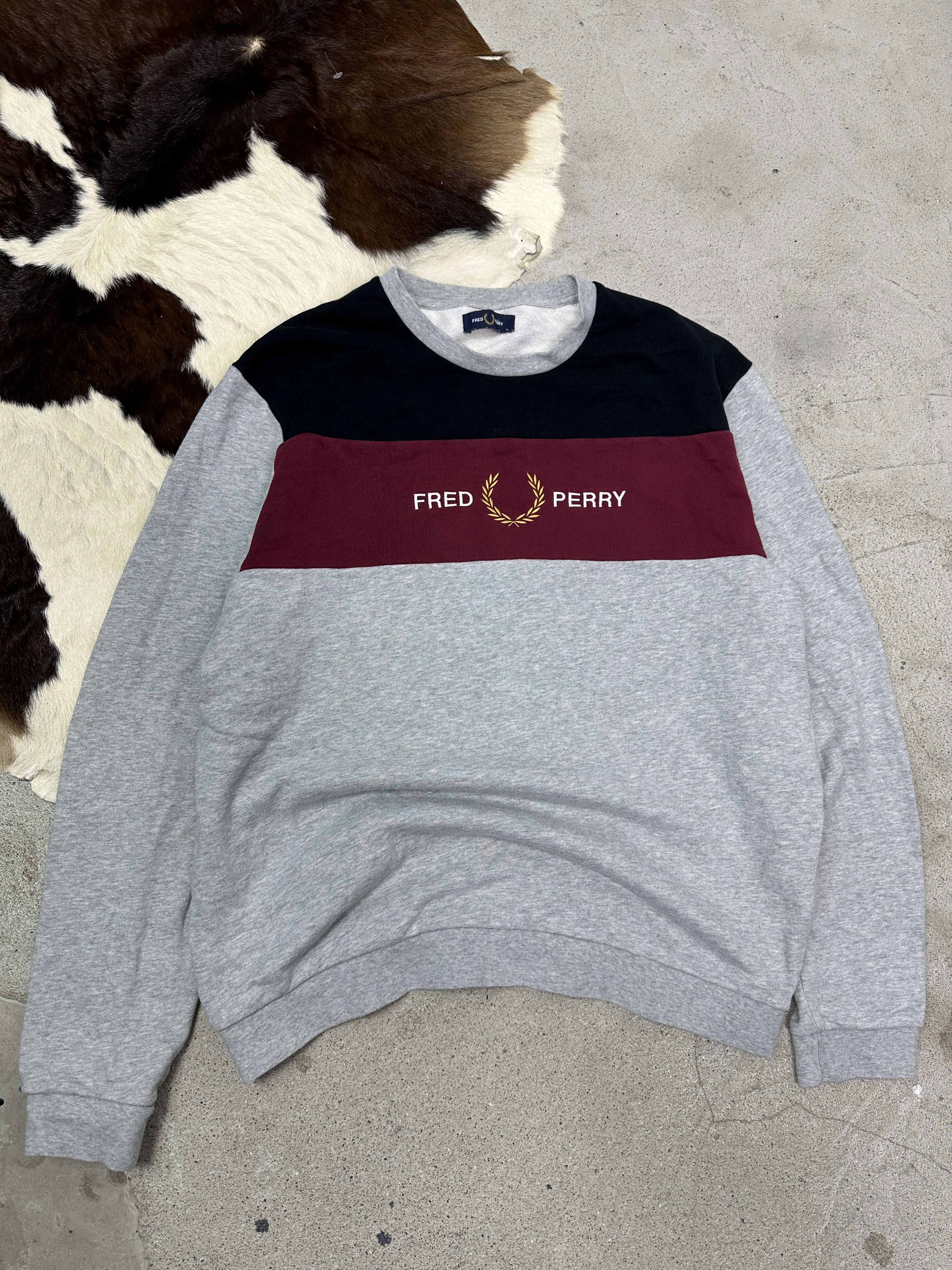Fred Perry Vintage Casual Streetwear Fred Perry Sweatshirt Size US XL / EU 56 / 4 - 1 Thumbnail