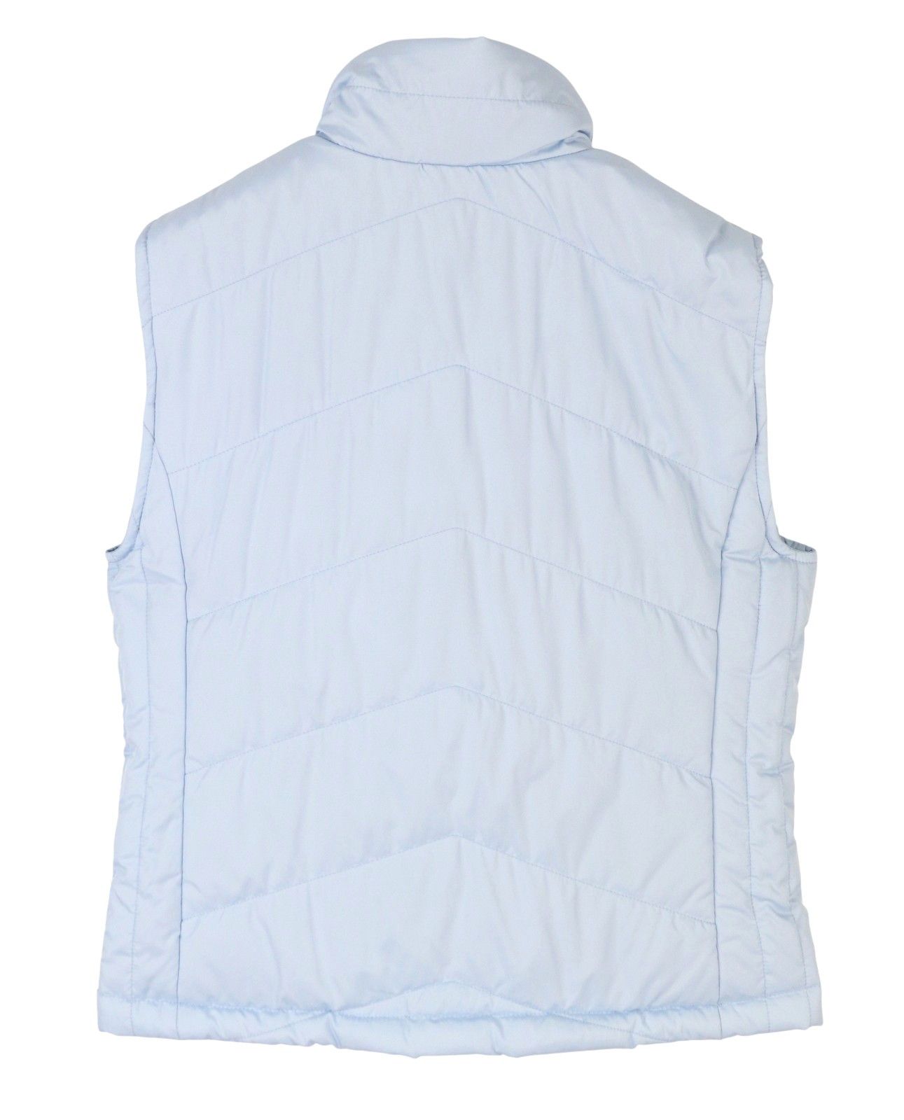 Other NICOLE QUILT S Light Blue Padded High Neck Zip 88027 Size S / US 4 / IT 40 - 5 Thumbnail
