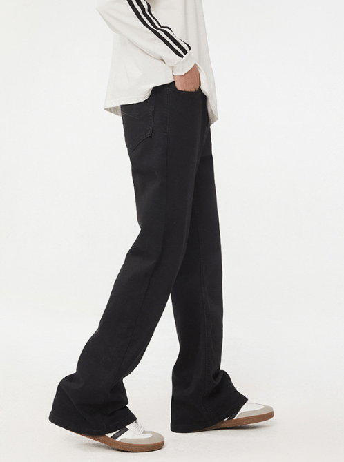 Japanese Brand × Jean Retro trend washed cleanfit flared jeans Size US 32 / EU 48 - 3 Thumbnail