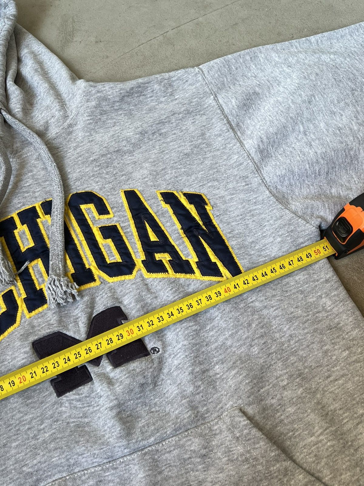Vintage Vintage hoodie 90s Michigan reebok vintage Size US M / EU 48-50 / 2 - 10 Thumbnail