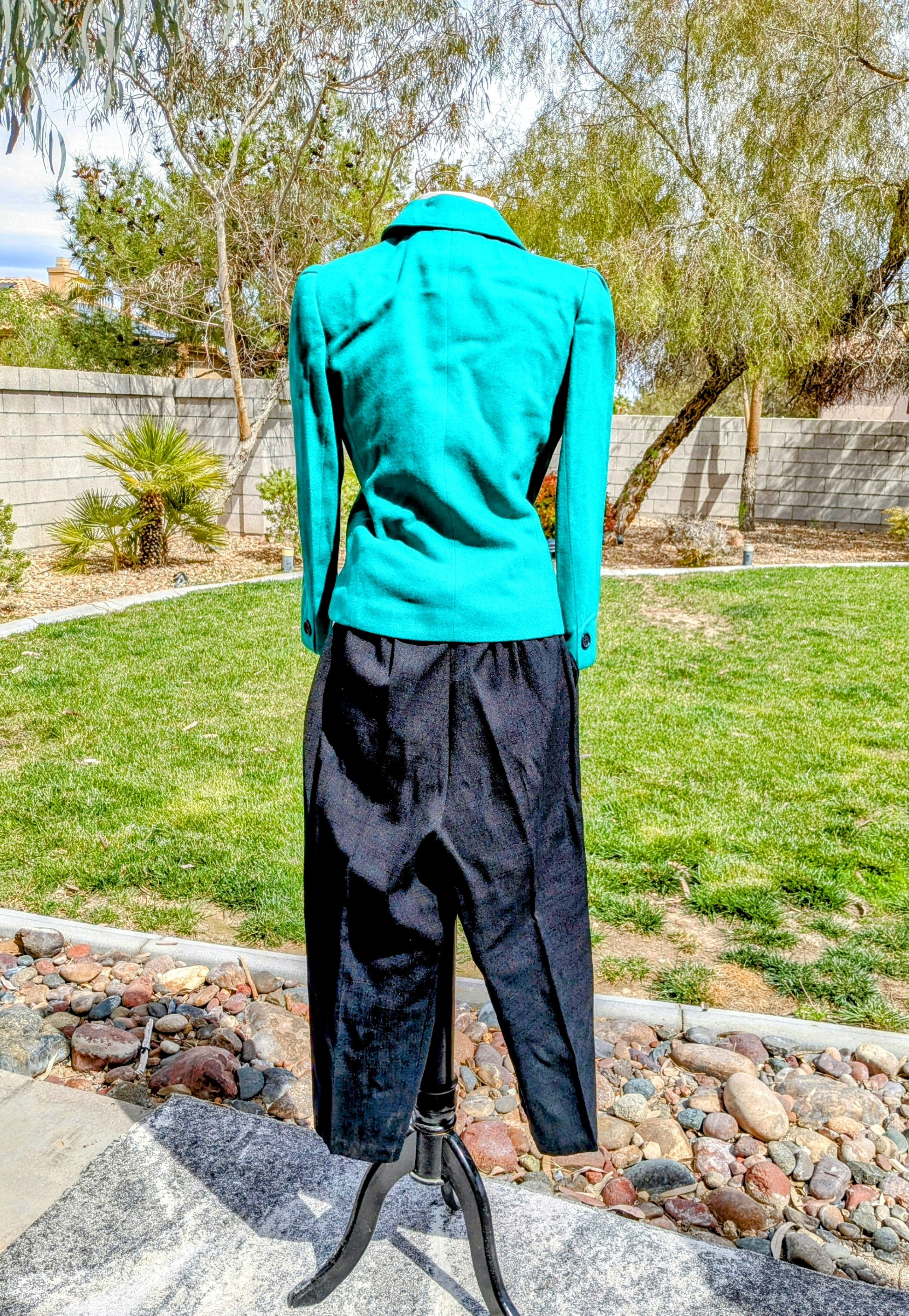 Vintage Peabody House Wool Blend Blazer Jacket+Briggs Pants Set Size M / US 6-8 / IT 42-44 - 2 Thumbnail