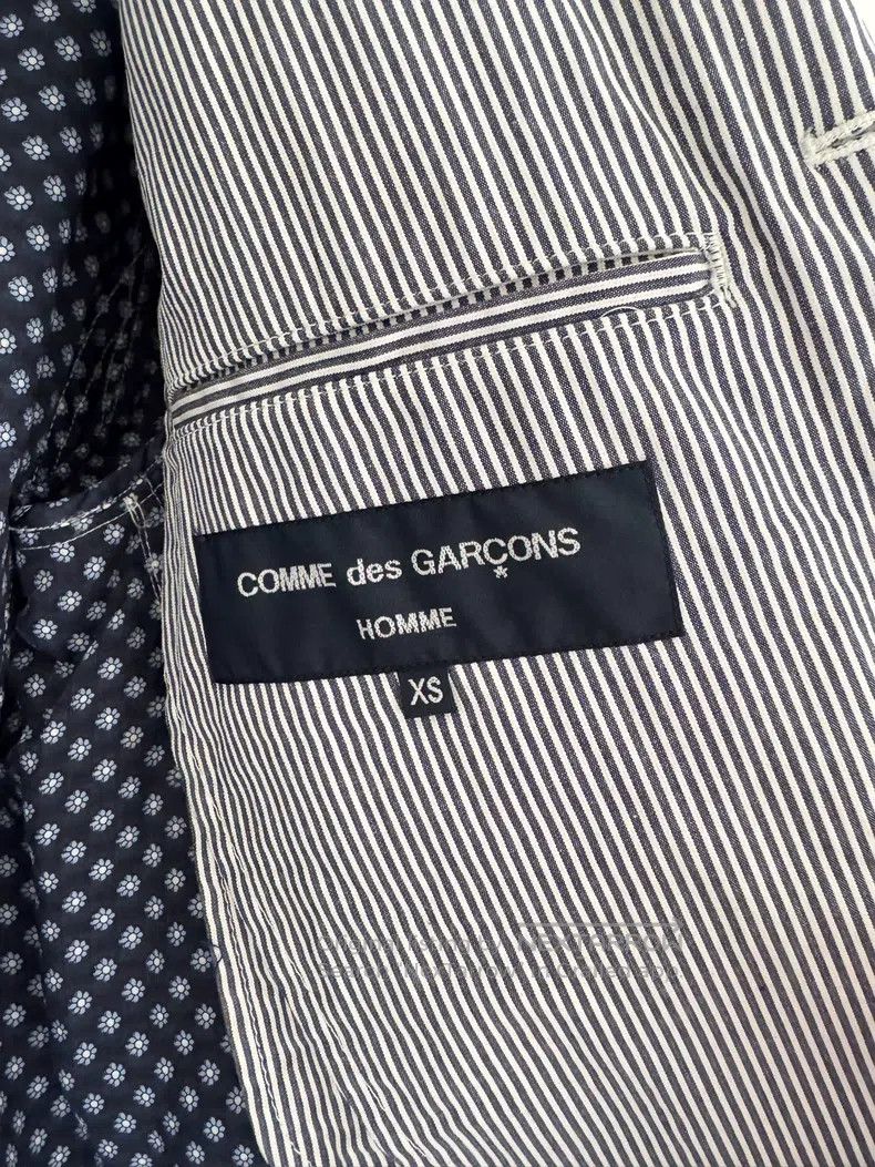 Comme des Garcons Comme Des Garcons Striped Blazer Jacket Size US XS / EU 42 / 0 - 4 Thumbnail