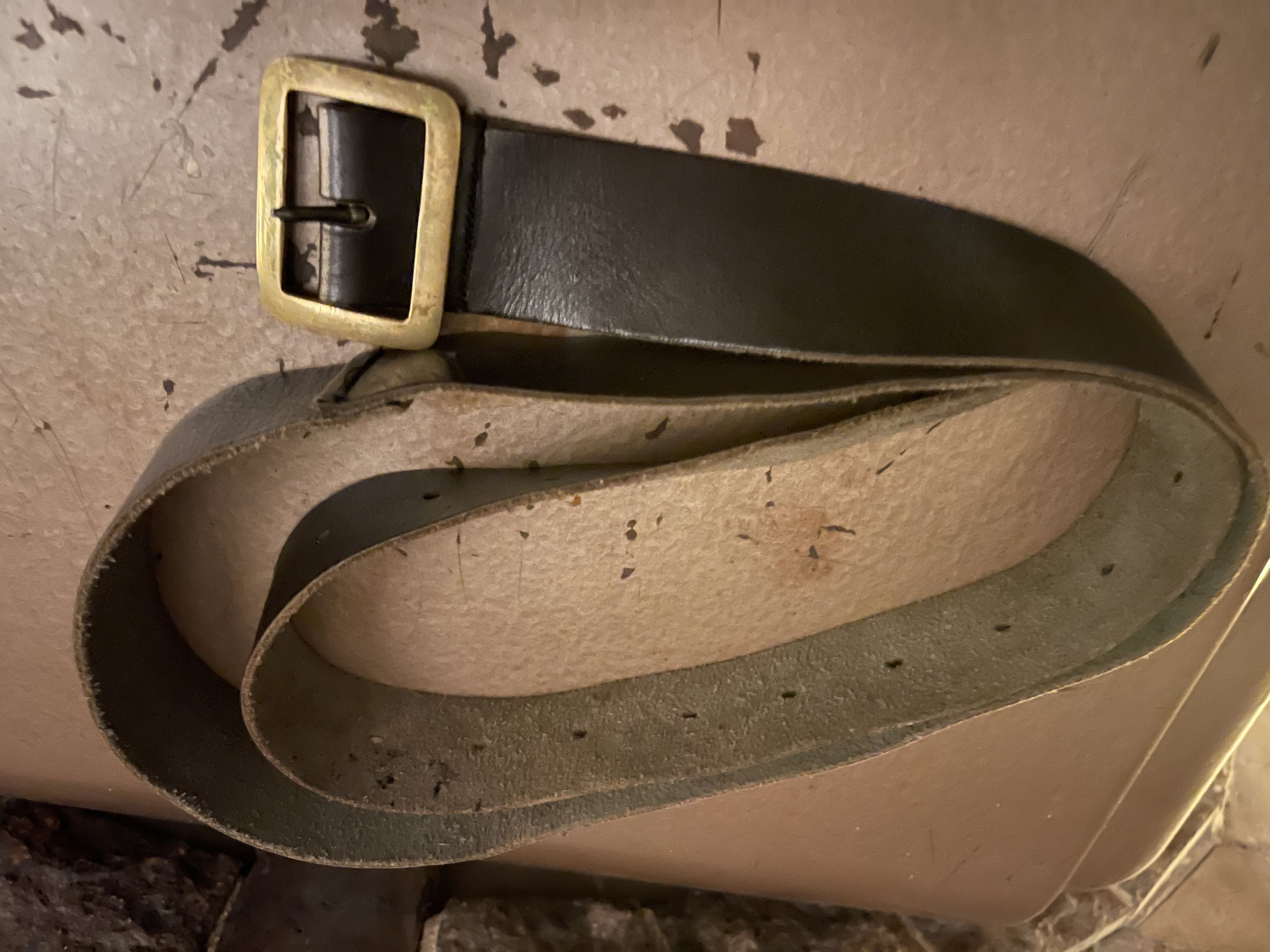 希少 Paul Harnden leather belt Jean 希少 Paul Harnden leather belt Jean - メルカリ