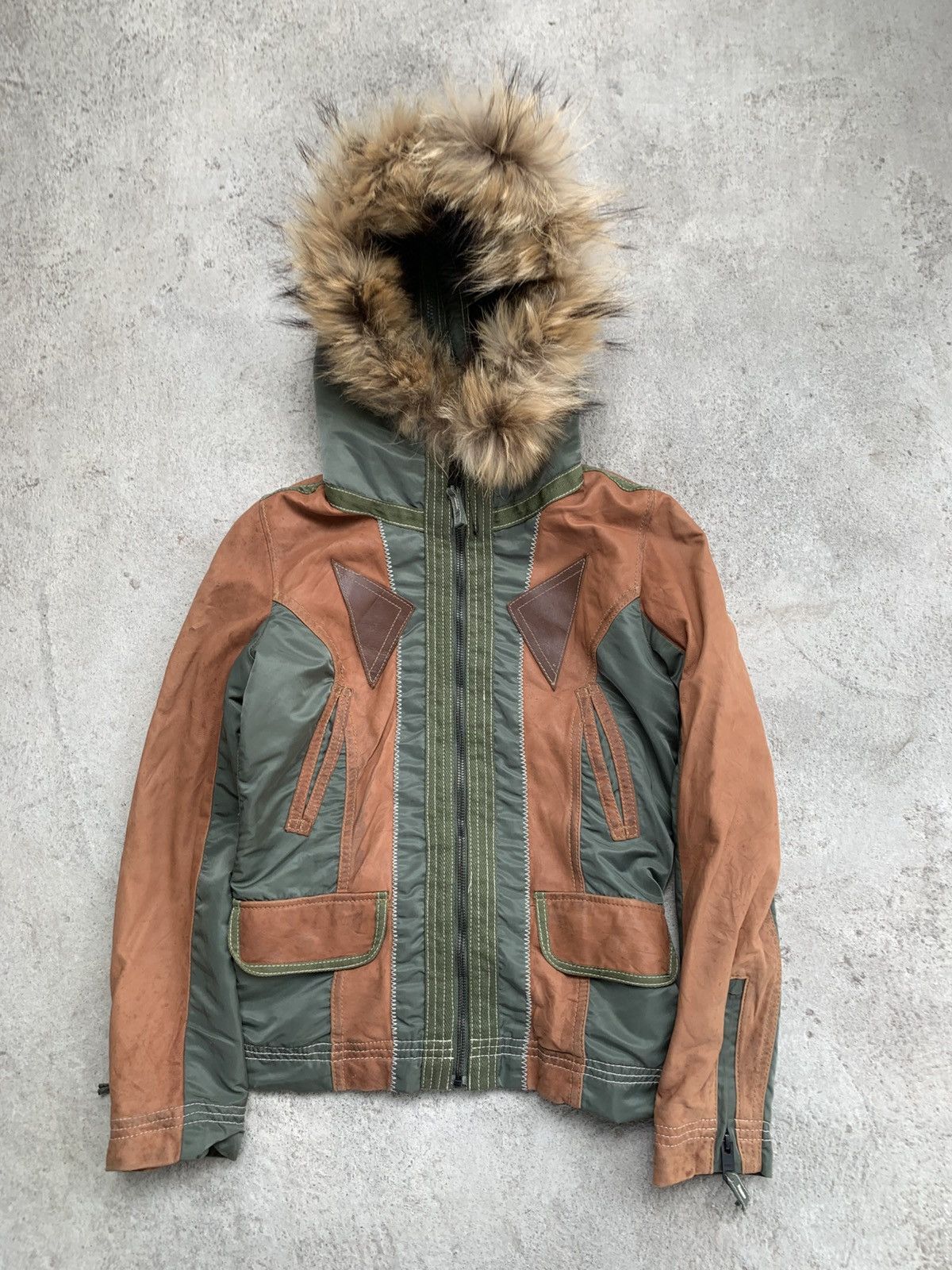 Avirex Avirex fur mix lheater jacket Size US M / EU 48-50 / 2 - 2 Thumbnail