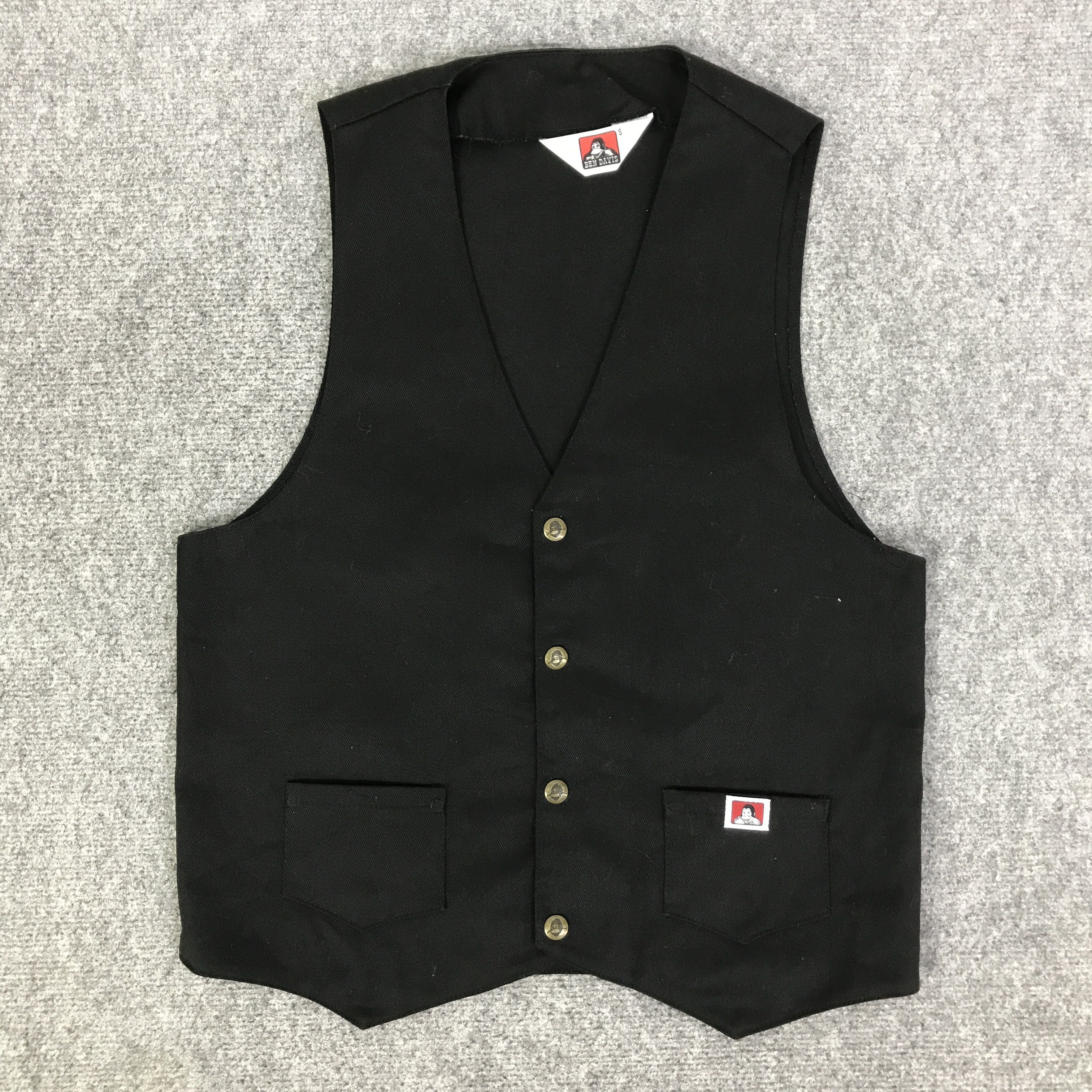 Ben Davis BEN DAVIS CLASSIC BLACK VEST K107B12 Size US S / EU 44-46 / 1 - 1 Thumbnail