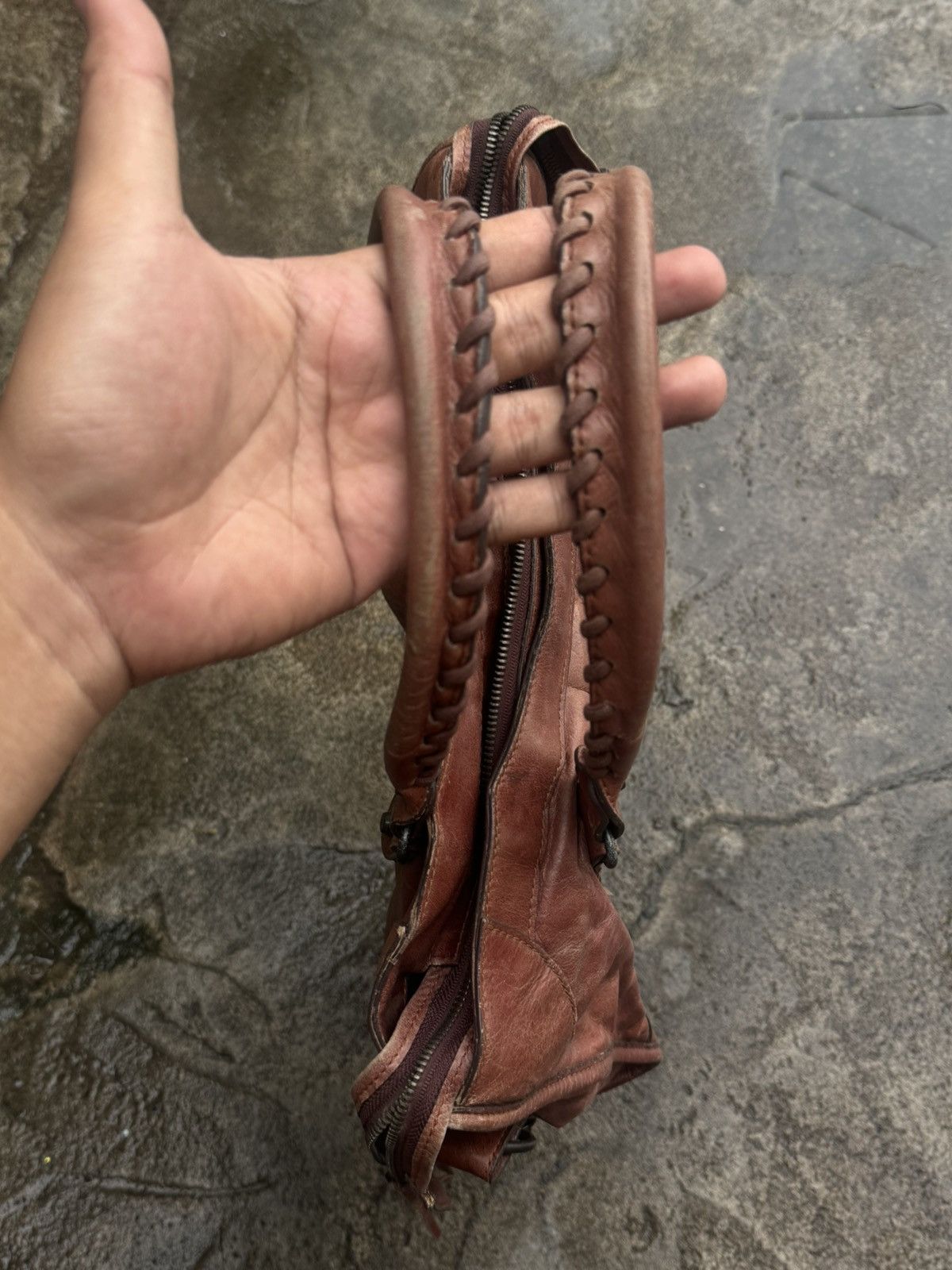 Vintage Leather City Bags Size ONE SIZE - 8 Thumbnail