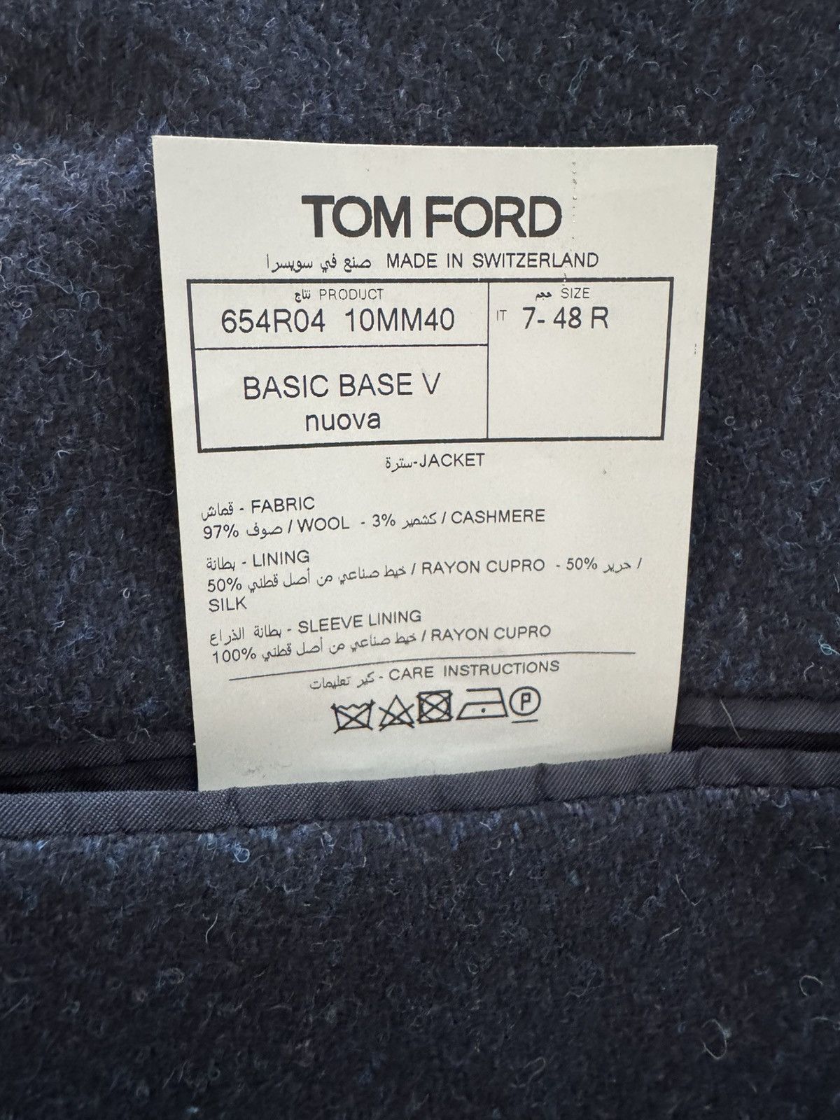 $6,000 Tom Ford Navy O’Connor Sports Jacket