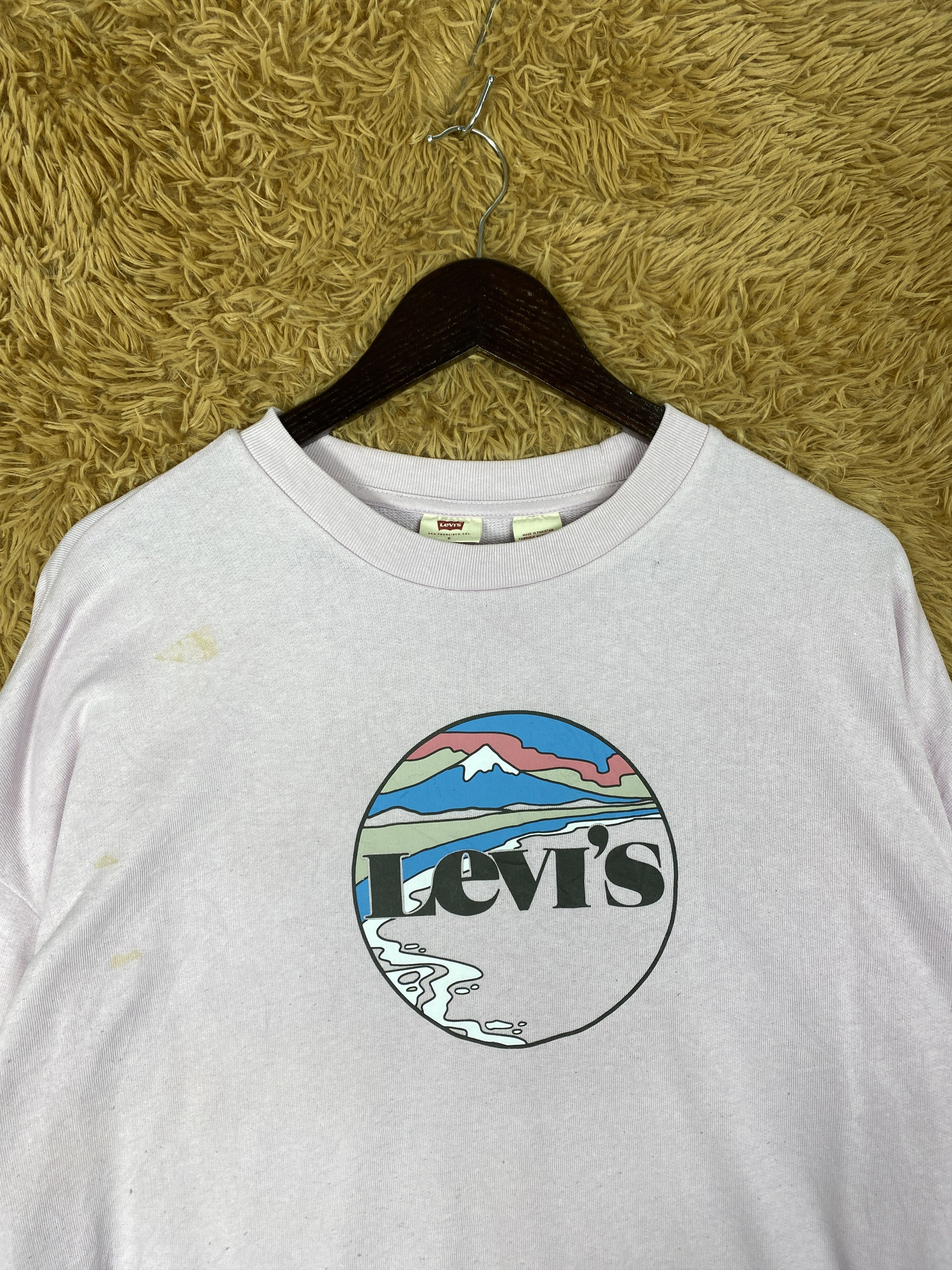 Levi's Vintage Levi's Big Logo Sweatshirts PS0392 Size US S / EU 44-46 / 1 - 2 Thumbnail