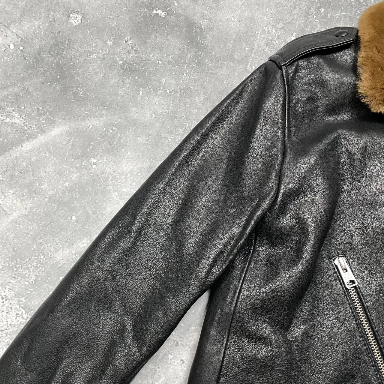 Allsaints Allsaints Sherwood Biker Leather Black Women’s Jacket Size S / US 4 / IT 40 - 12 Thumbnail