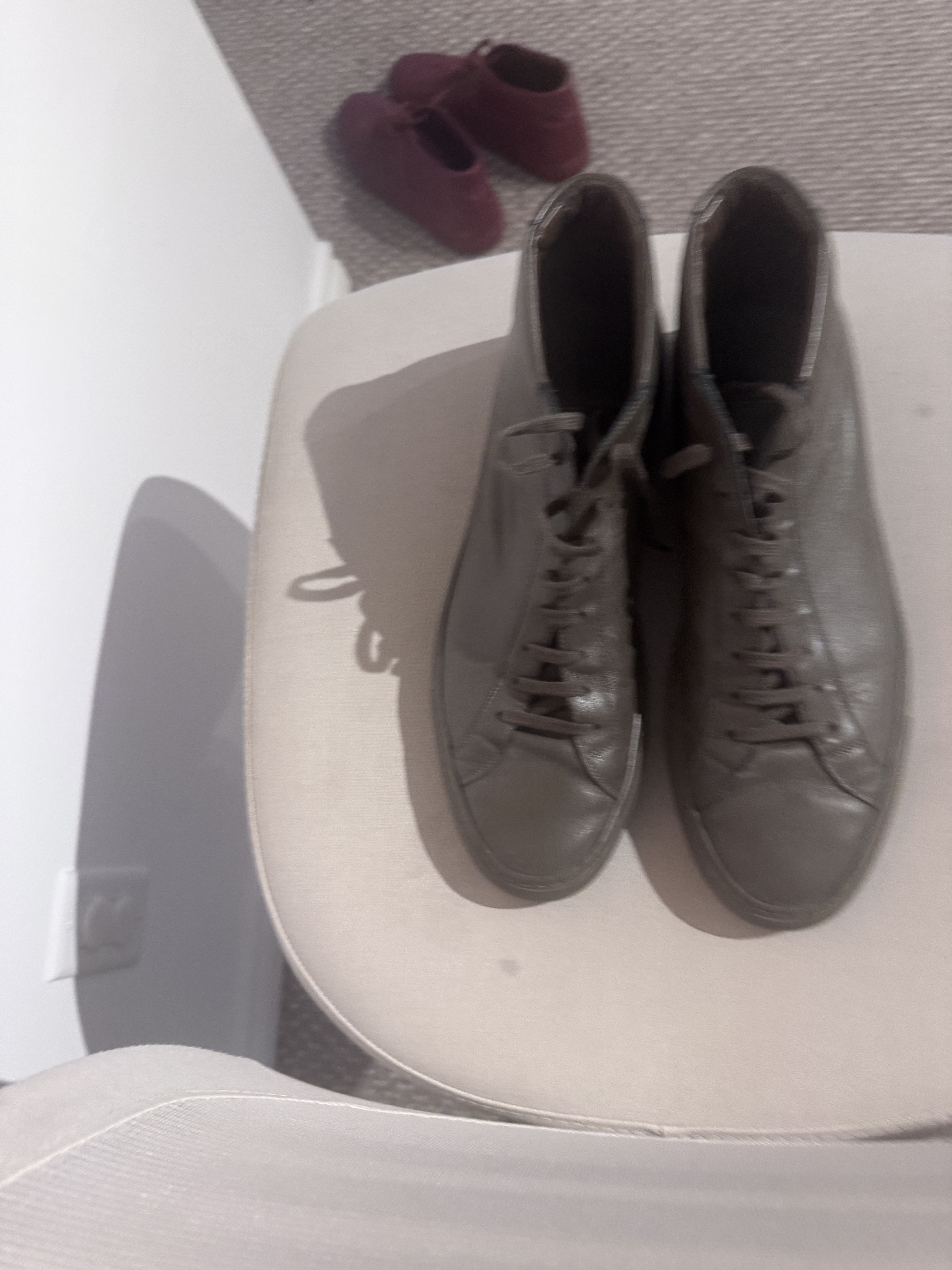 Common Projects Common Projects Original Achilles Mid — Dark Brown Leather Size US 11 / EU 44 - 4 Thumbnail