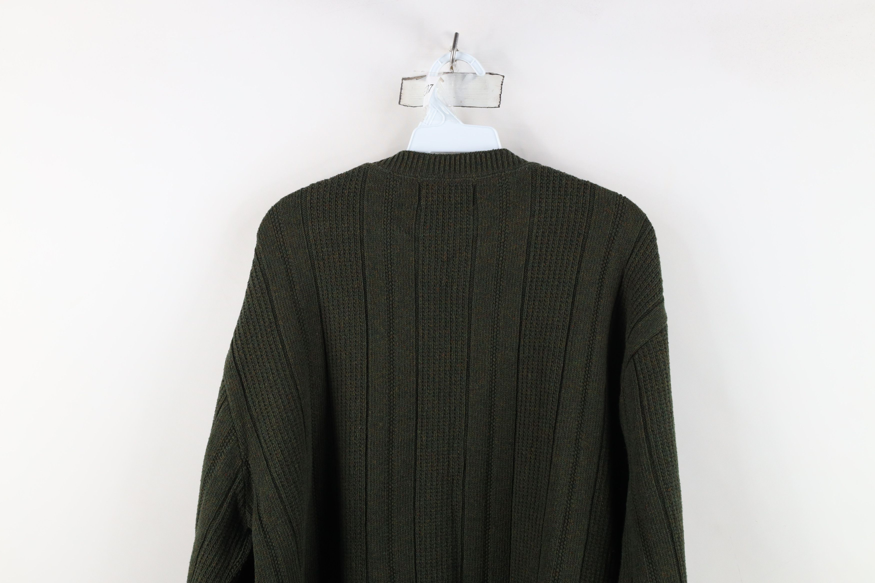 Vintage Vintage 90s Streetwear Fleck Hand Framed Knit Sweater Size US XL / EU 56 / 4 - 9 Thumbnail