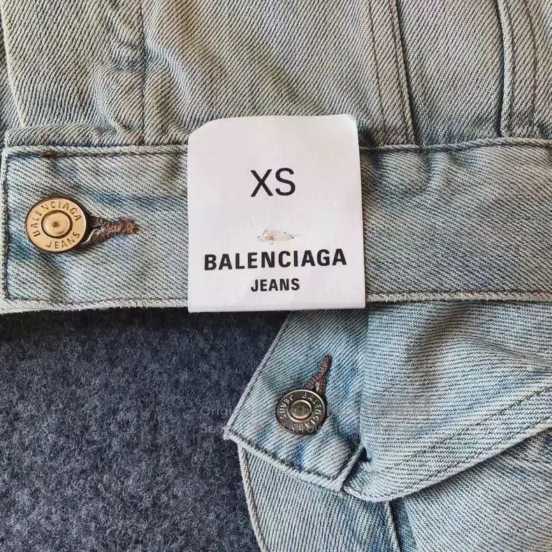 Balenciaga Balenciaga SS24 Washed Denim Jacket. Size US XS / EU 42 / 0 - 5 Thumbnail