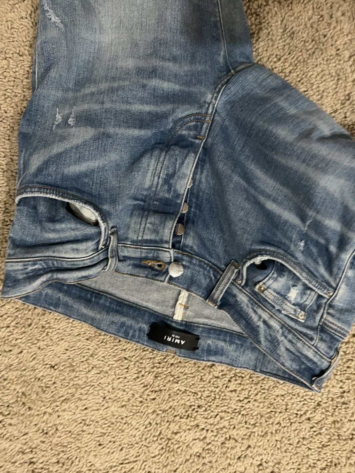 Amiri Grey Amiri Jeans Size US 32 / EU 48 - 3 Thumbnail