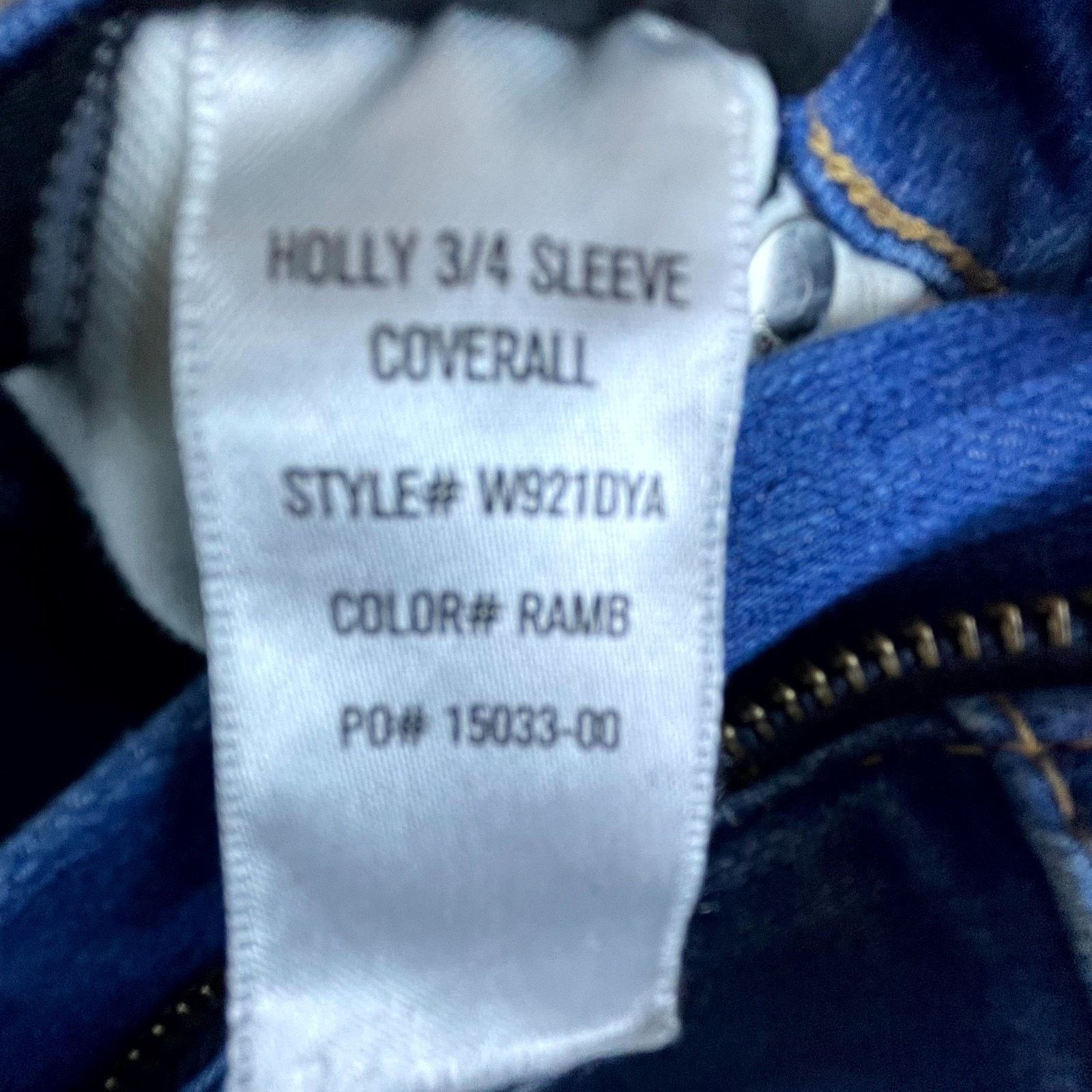 Hudson Hudson Coverall Jumpsuit Small Denim Holly Flare Flight Suit Size 27" / US 4 / IT 40 - 9 Thumbnail