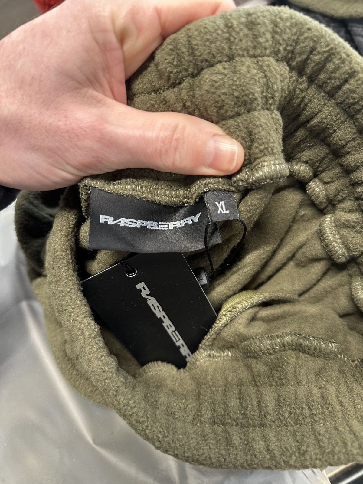 The GV Gallery GV Gallery Raspberry Fleece Sweatpants Olive Size US 36 / EU 52 - 3 Thumbnail