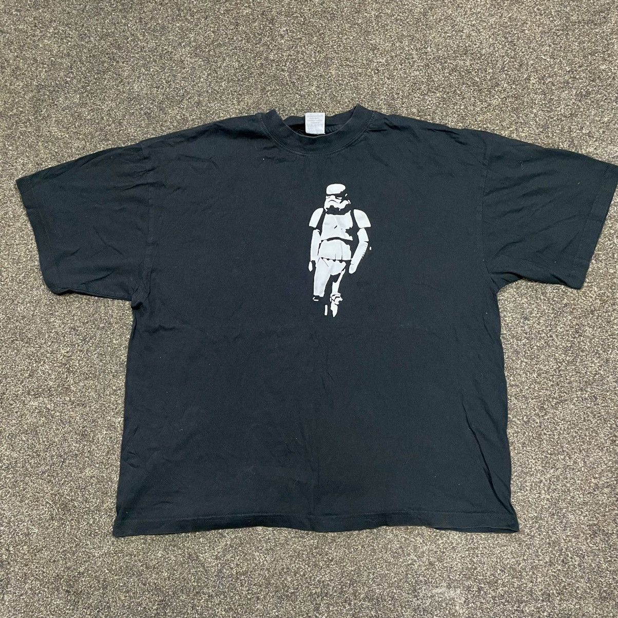 Cartoon Network RARE Star Wars Stormtrooper Tee — Vintage Hanes USA Size US XL / EU 56 / 4 - 1 Thumbnail