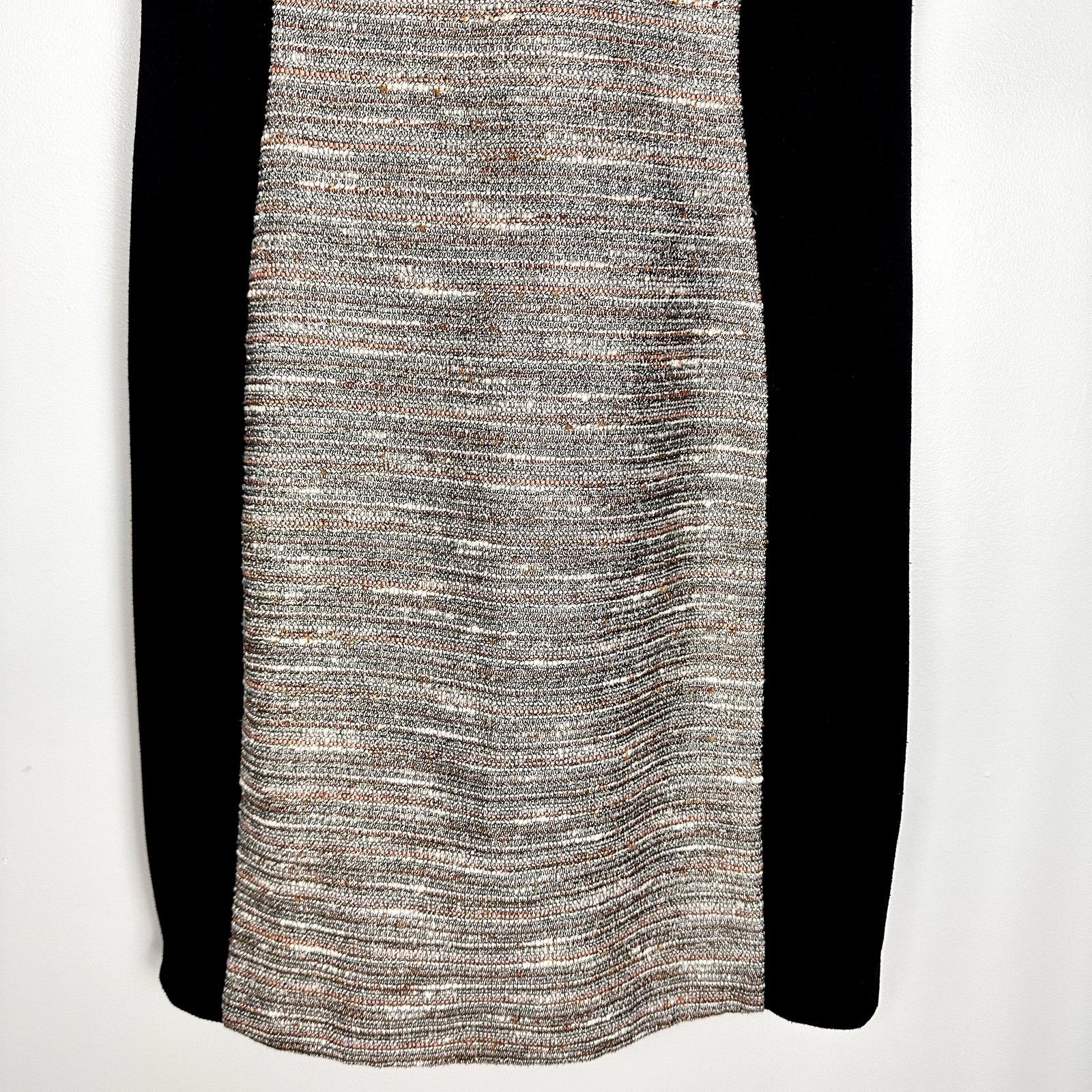 Anthropologie Moulinette Soeurs Grisaille Metallic Tweed Sheath Dress 4 Size S / US 4 / IT 40 - 5 Thumbnail