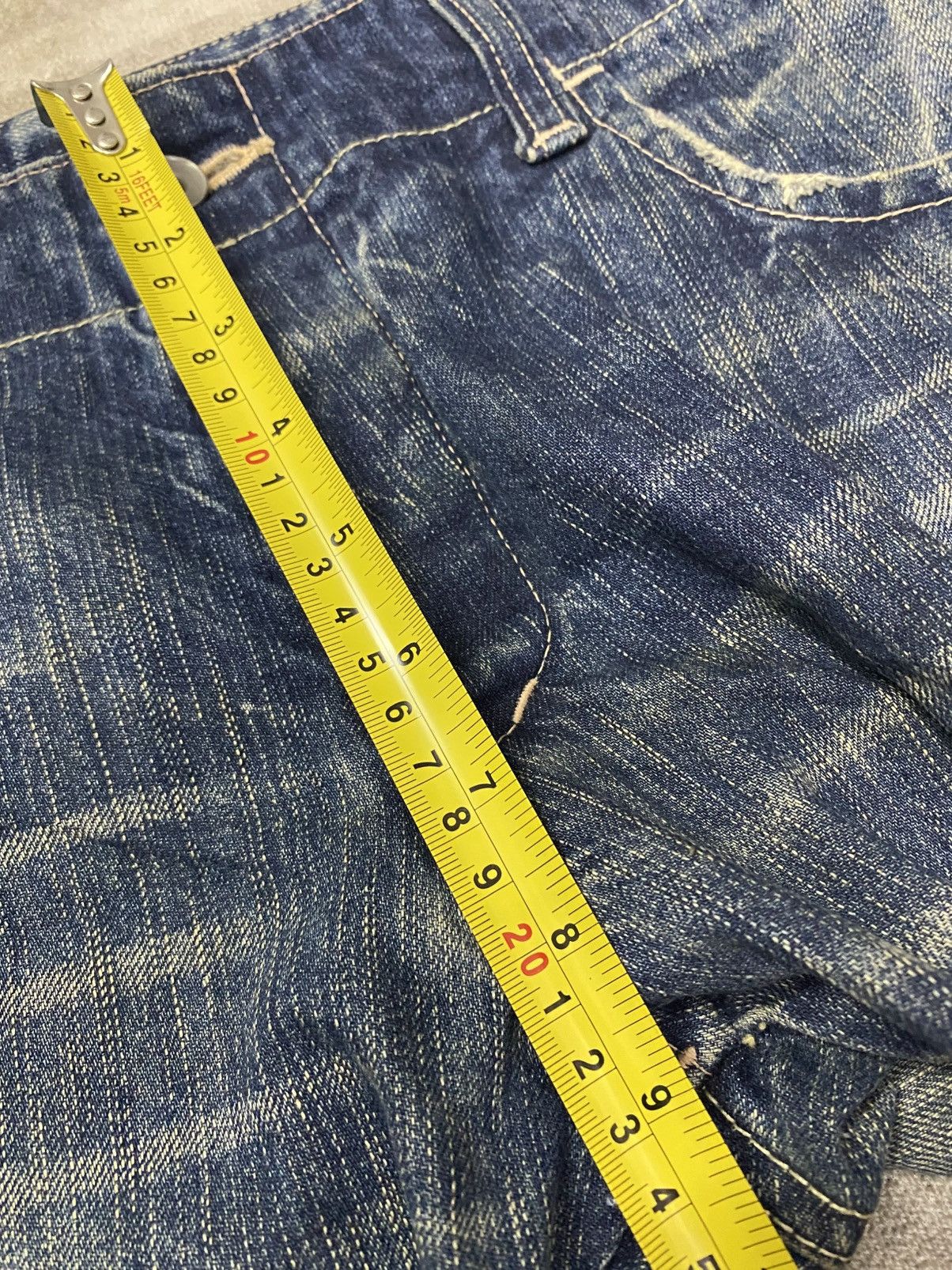 Japanese Brand × Johnbull Rare Vintage John Bull Military Cut Single Side Pocket Denim Size US 34 / EU 50 - 19 Thumbnail
