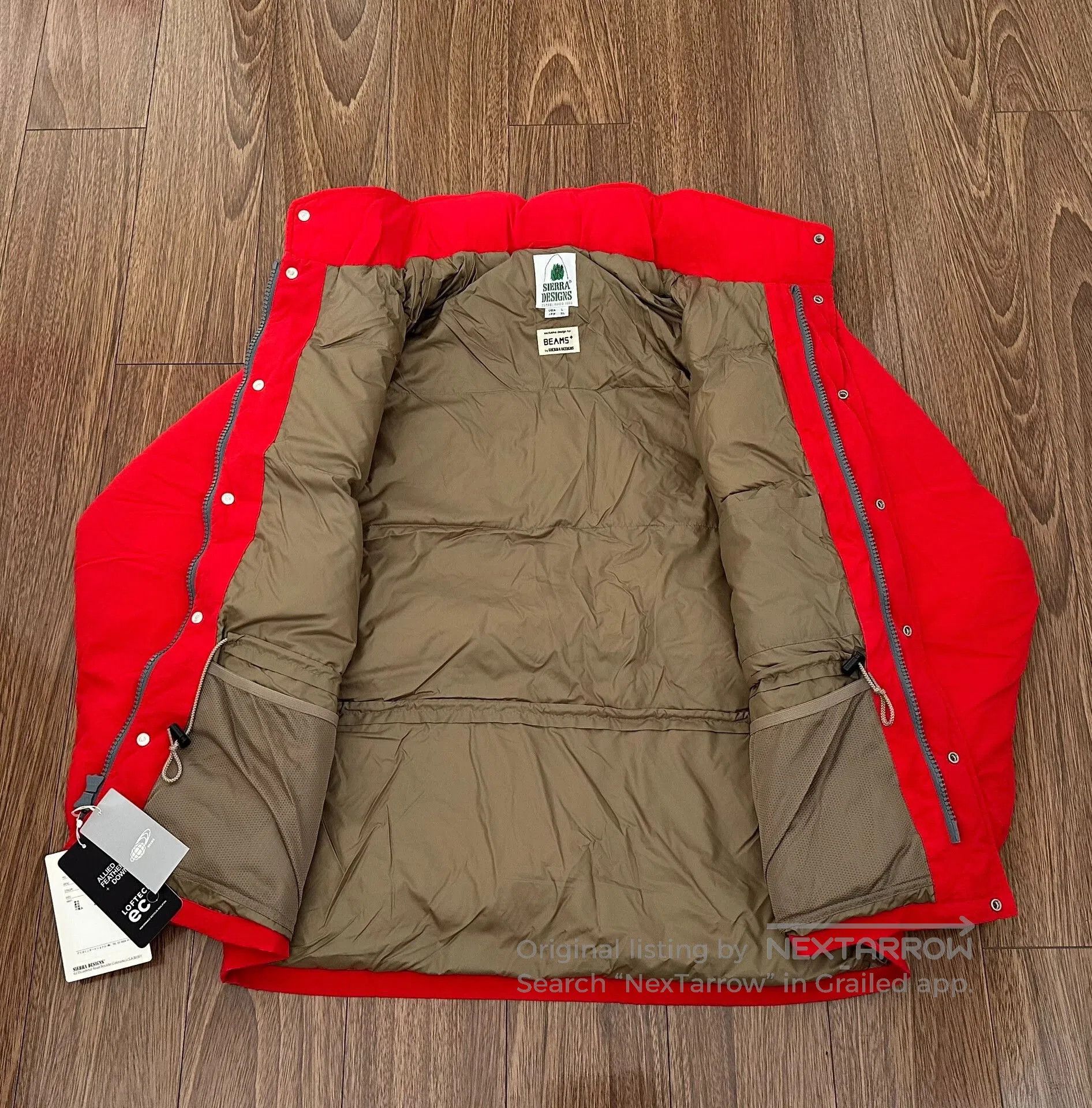 Sierra Designs BEAMS x SIERRA DESIGNS Down Inyo Parka. Size US XL / EU 56 / 4 - 3 Thumbnail
