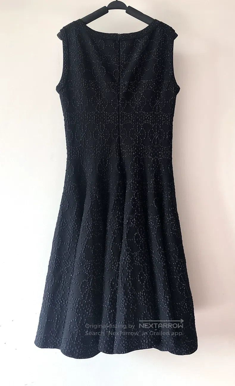 Alaia Alaia Metallic Floral Extra Large Skirt Maxi Dress Size S / US 4 / IT 40 - 7 Thumbnail