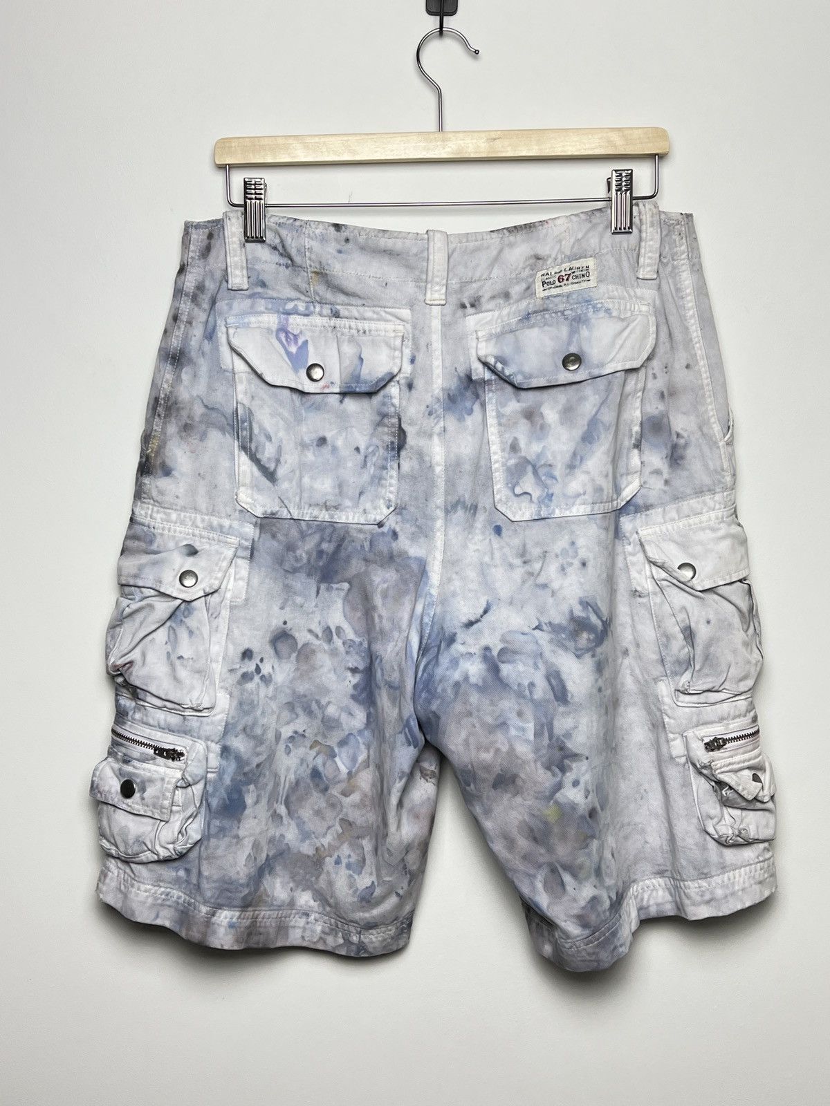 Polo Ralph Lauren ralph lauren tie dye cargo camo multipocket shorts Size US 33 - 7 Thumbnail
