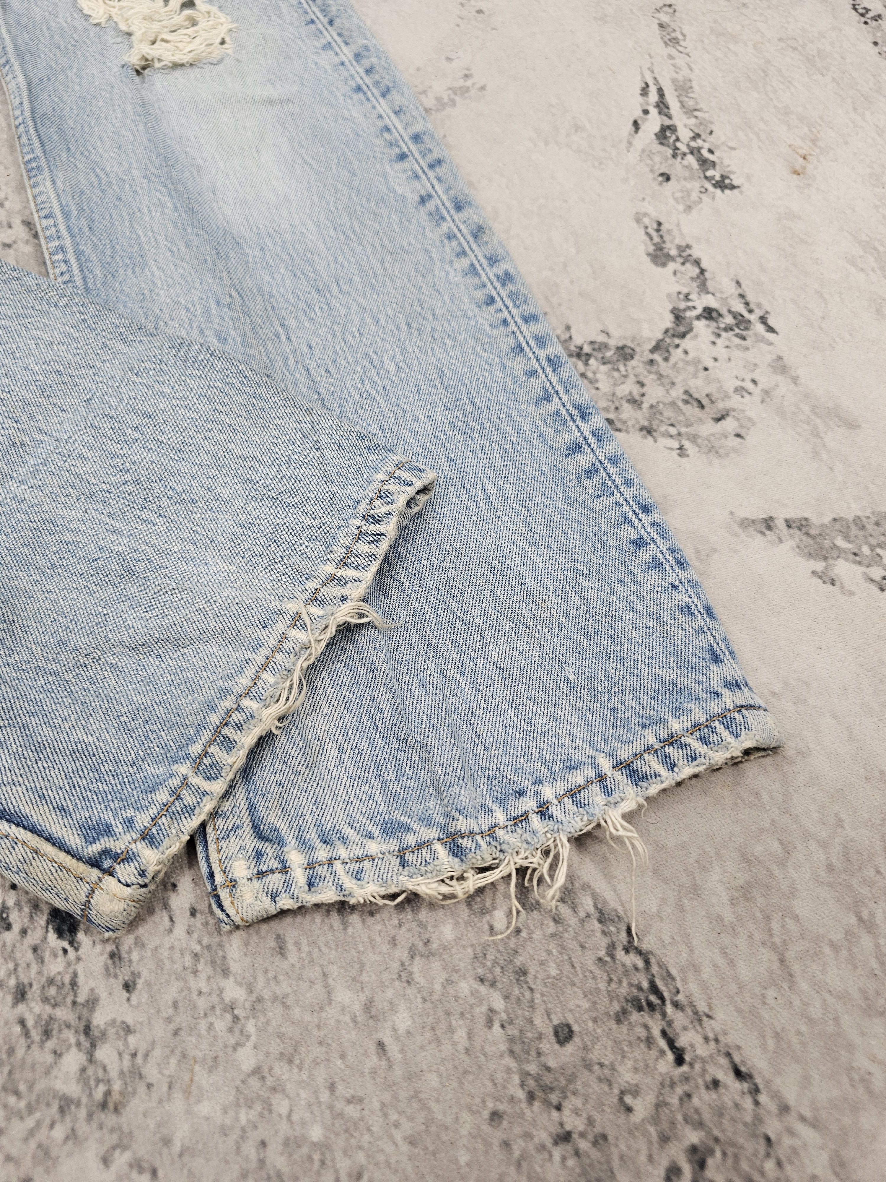 Levi's Vtg 90's LEVIS 501 XX Sun Faded Distressed Jeans L0438 Size US 31 - 10 Thumbnail