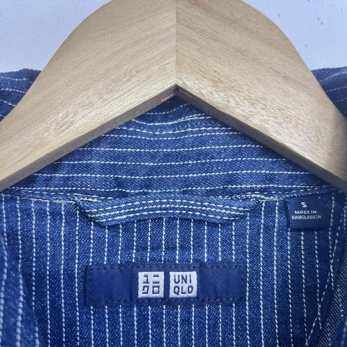Uniqlo UNIQLO Wabash denim Hickory work chore jacket Size US S / EU 44-46 / 1 - 8 Thumbnail