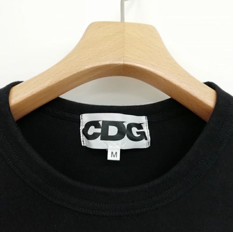 Comme des Garcons T-Shirts CDG LOGO PRINT Short Sleeve Crewneck Black Size US M / EU 48-50 / 2 - 4 Thumbnail
