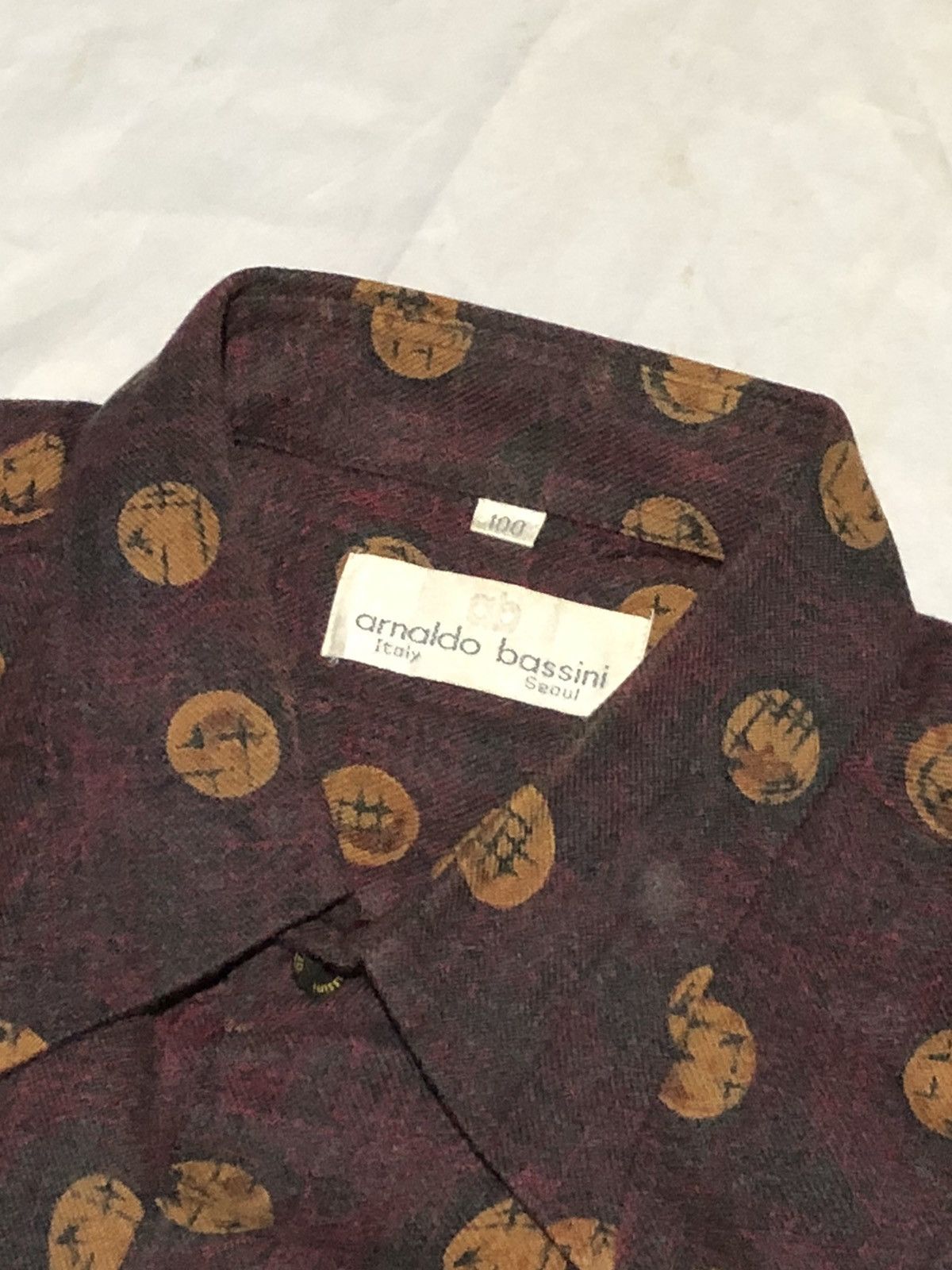 Other KEMEJA ARNALDO BASSINI SINGEL POCKET VINTAGE WOOL Size US L / EU 52-54 / 3 - 3 Thumbnail