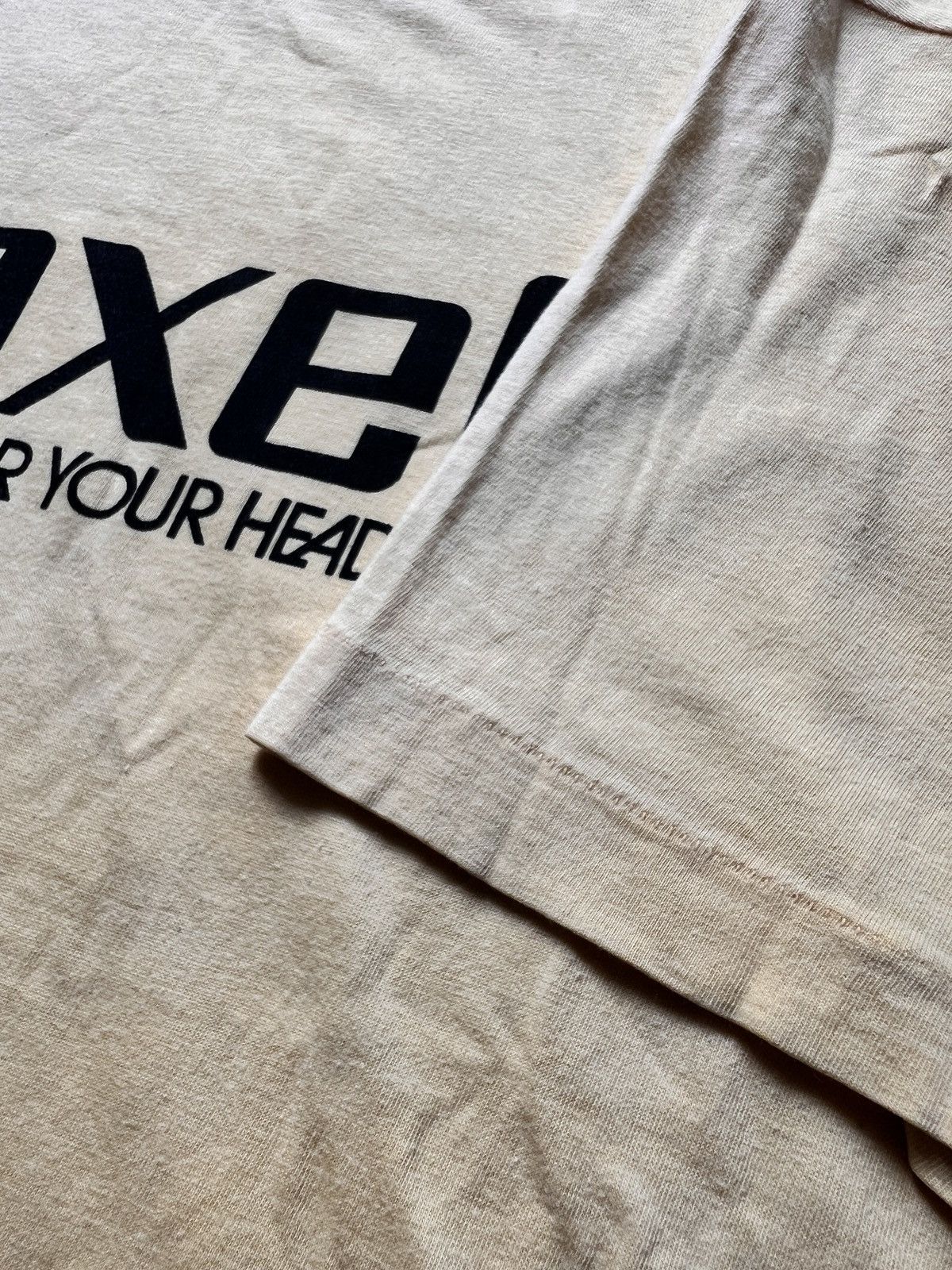 Band Tees × Grailed × Vintage 80s Maxell Promo Tshirt Size US M / EU 48-50 / 2 - 5 Thumbnail