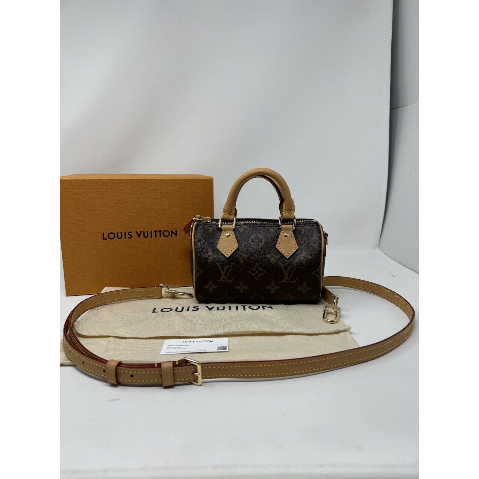 Louis Vuitton NWT Louis Vuitton Nano Speedy Monogram Size ONE SIZE - 2 Thumbnail