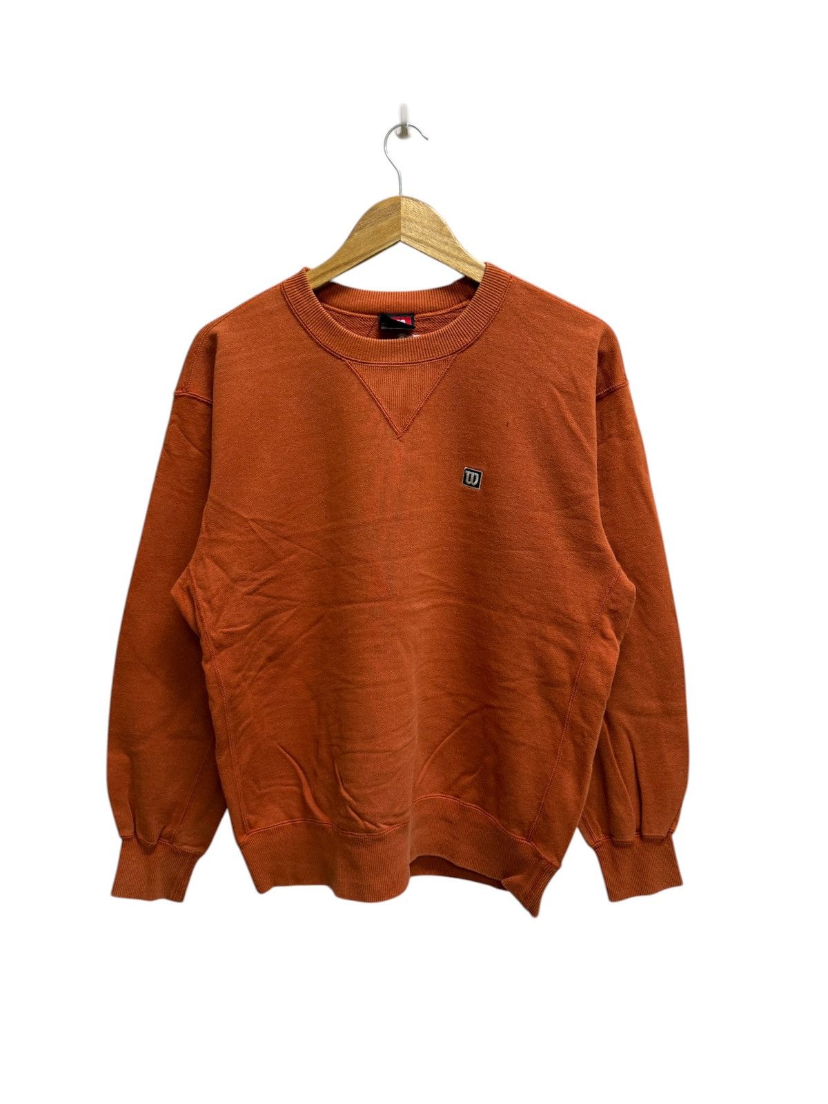 Wilson Vintage 90s Wilson Embroidery Logo Crew Neck Sweatshirt Size US M / EU 48-50 / 2 - 1 Thumbnail