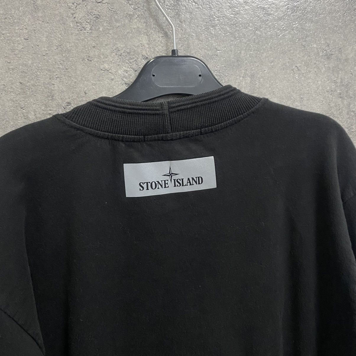 Stone Island Stone Island Sweatshirt Crewneck Black Badge Patch Size US S / EU 44-46 / 1 - 6 Thumbnail