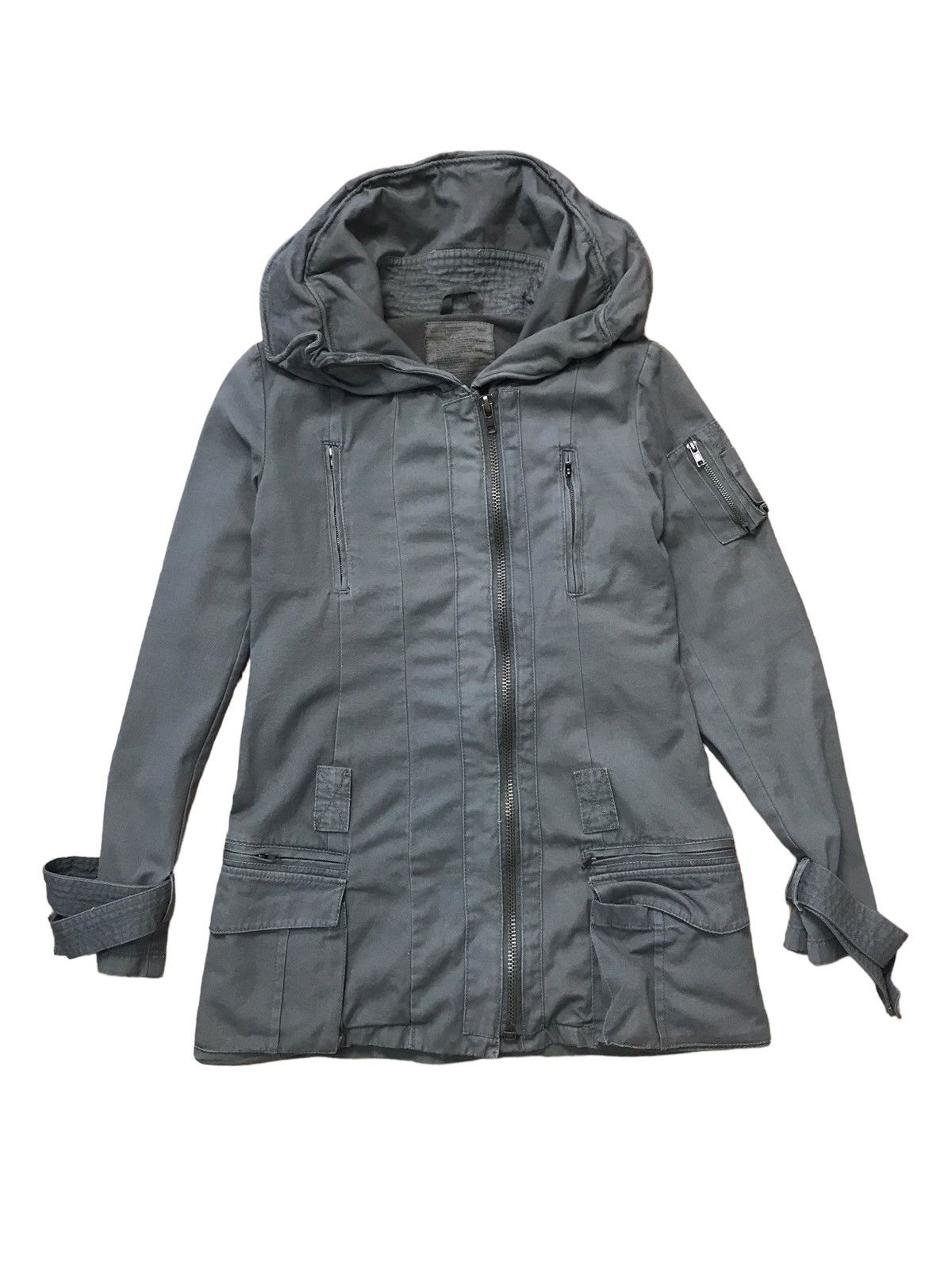 image of If Six Was Nine x Le Grande Bleu L G B G.o.a Military Multi Pocket Jacket Japanes in Dark Grey (Siz