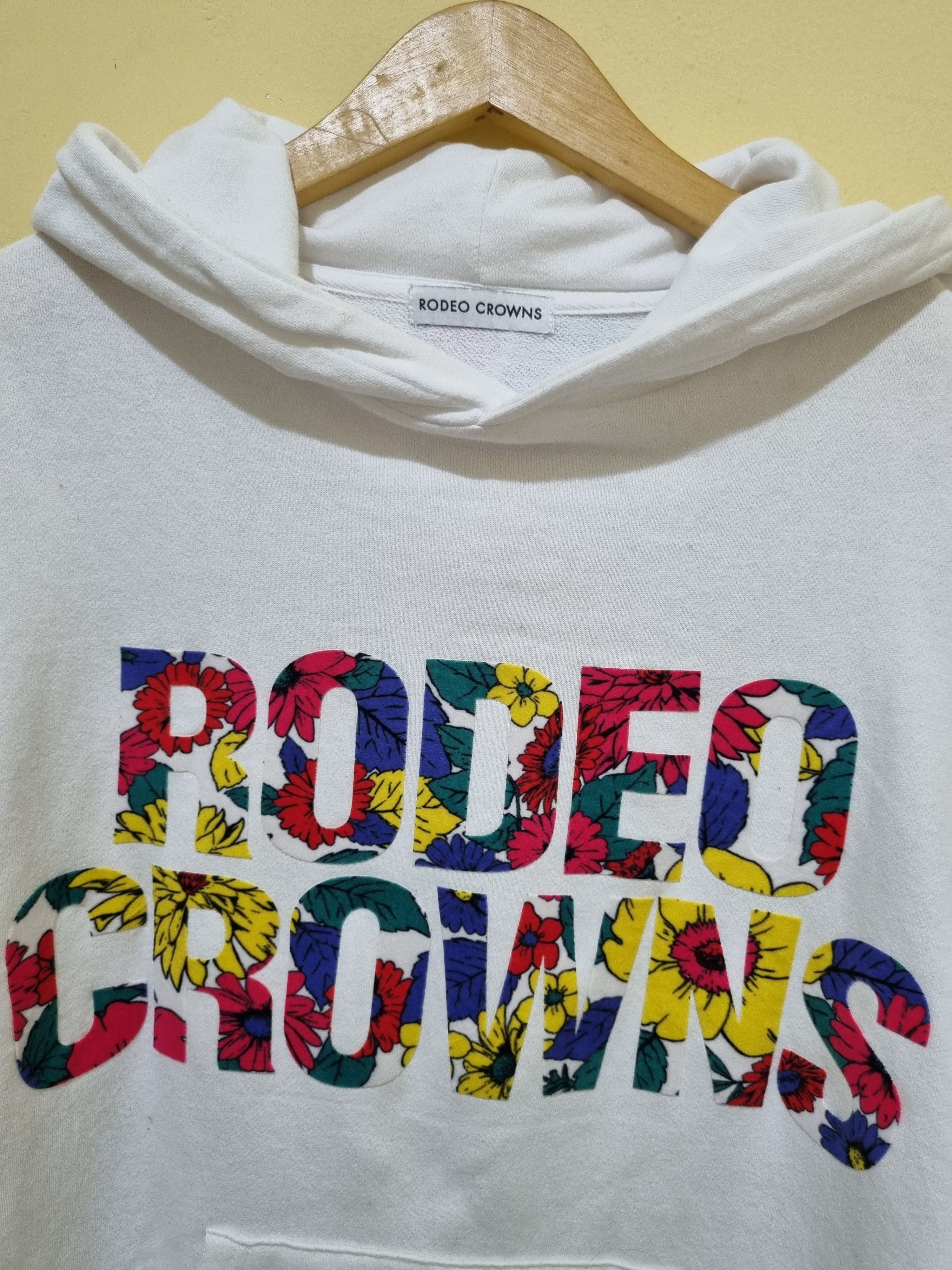 Vintage Rodeo Crowns Hoodie Boxy Size US L / EU 52-54 / 3 - 3 Thumbnail