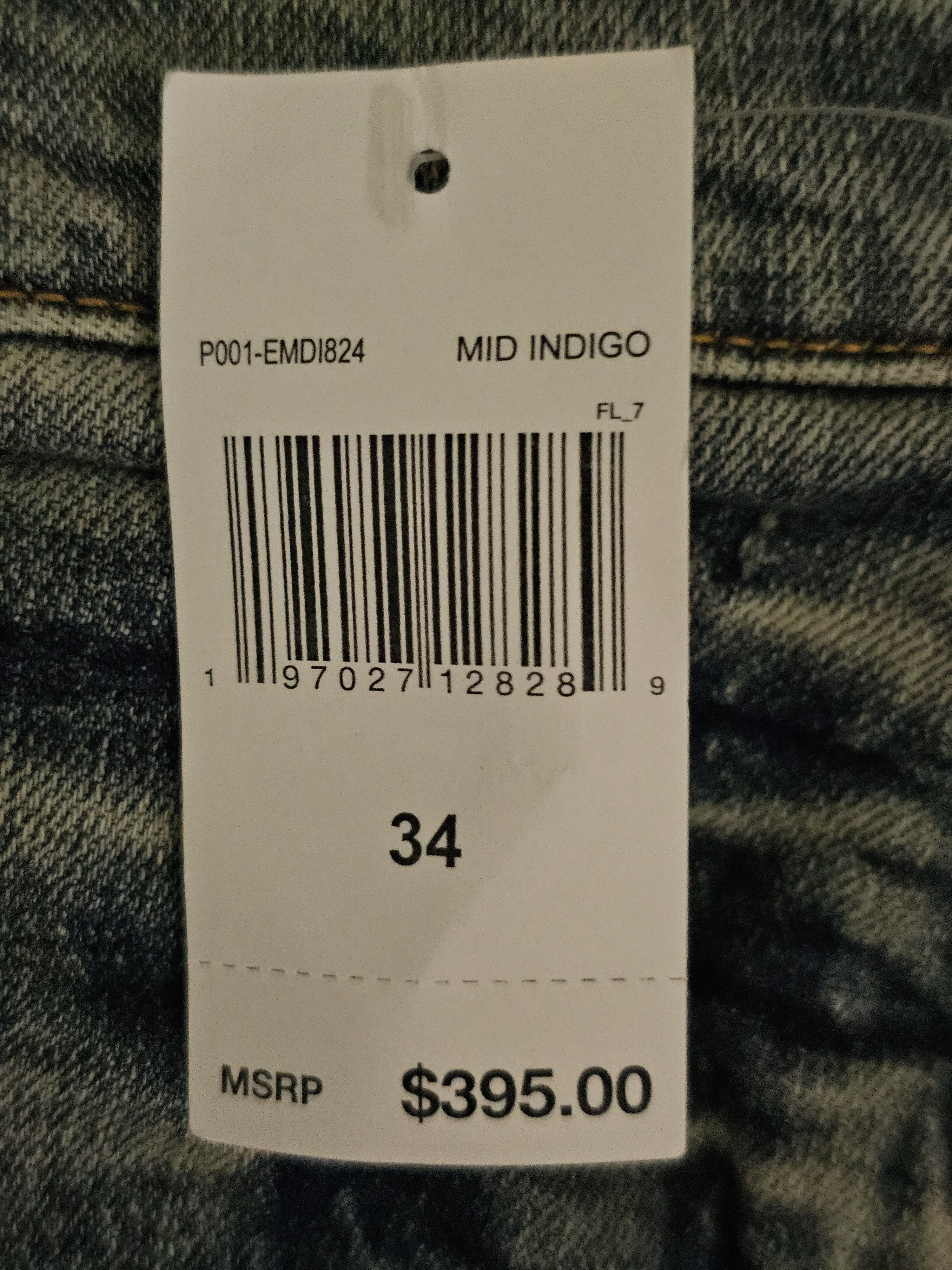 Purple Brand Purple Special Edition Monogram Jeans Size US 34 / EU 50 - 5 Thumbnail