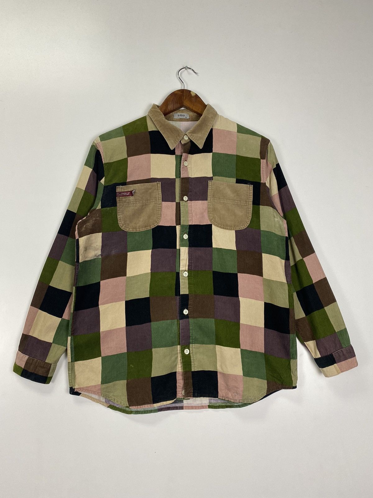Japanese Brand × Vintage Papp Tokyo Japan button shirt Size US M / EU 48-50 / 2 - 2 Thumbnail