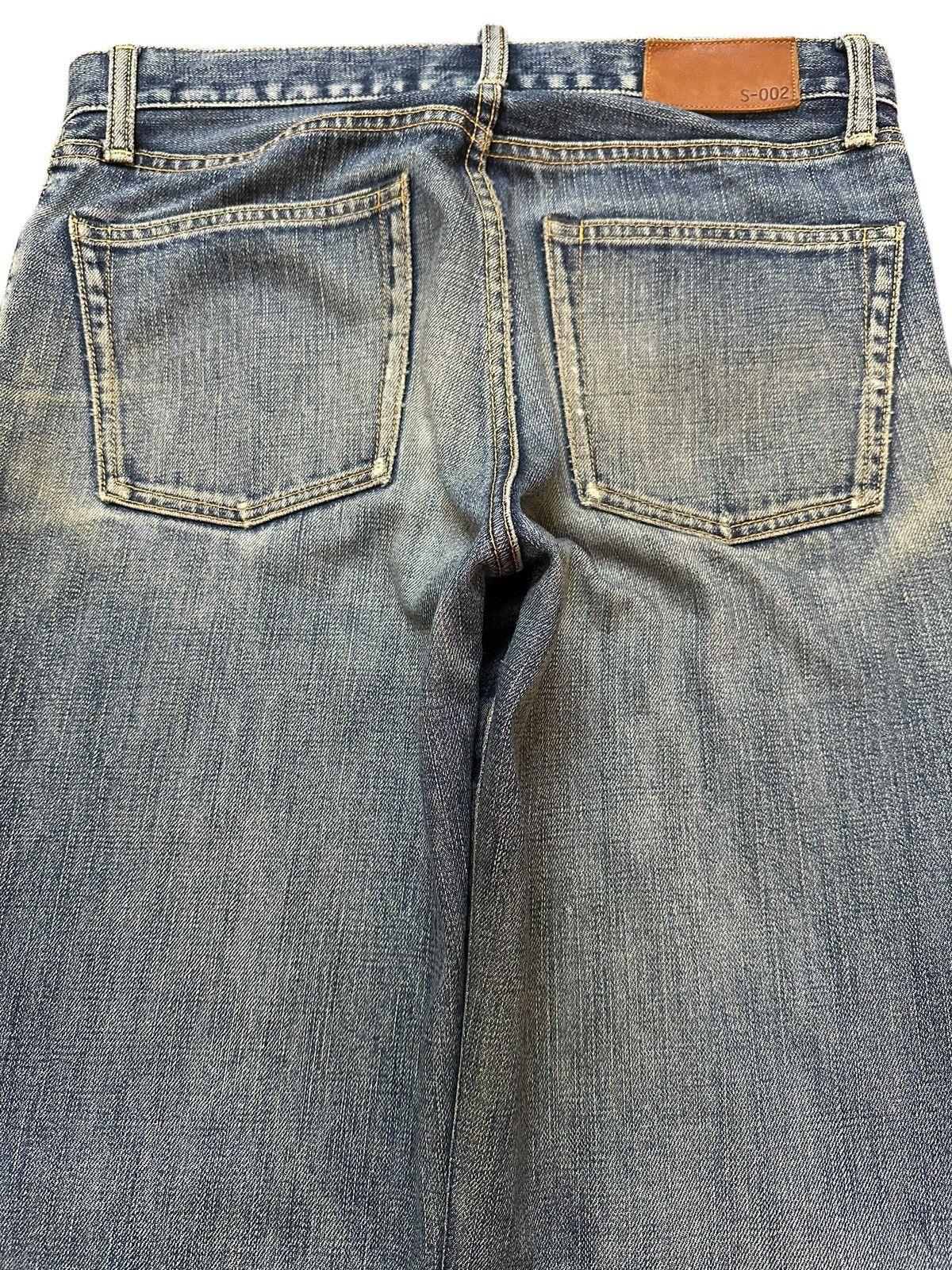 Uniqlo Vintage Japanese Uniqlo Mud Faded Wash Distress Style Jeans Size US 31 - 5 Thumbnail